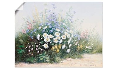 Artland Wandbild »Blumen Serenade«, Blumen, (1 St.), in vielen Größen & Produktarten... kaufen
