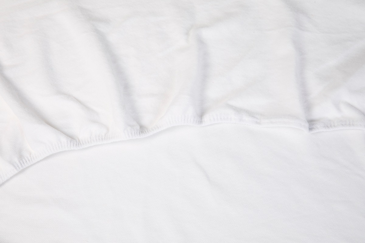 Spannbettlaken KAYORI, B:200cm L:210cm, weiß, Flanell, Obermaterial: 55% Viskose, 45% Baumwolle, Bettlaken, "Showa", 100% Baumwolle-Flanell