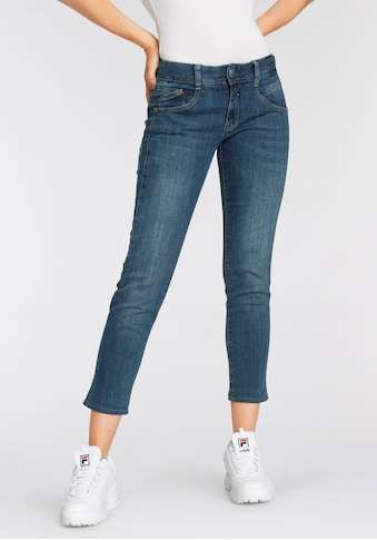 Herrlicher 7/8-Jeans »GINA CROPPED POWERSTRETCH«, mit seitlichem Keileinsatz kaufen