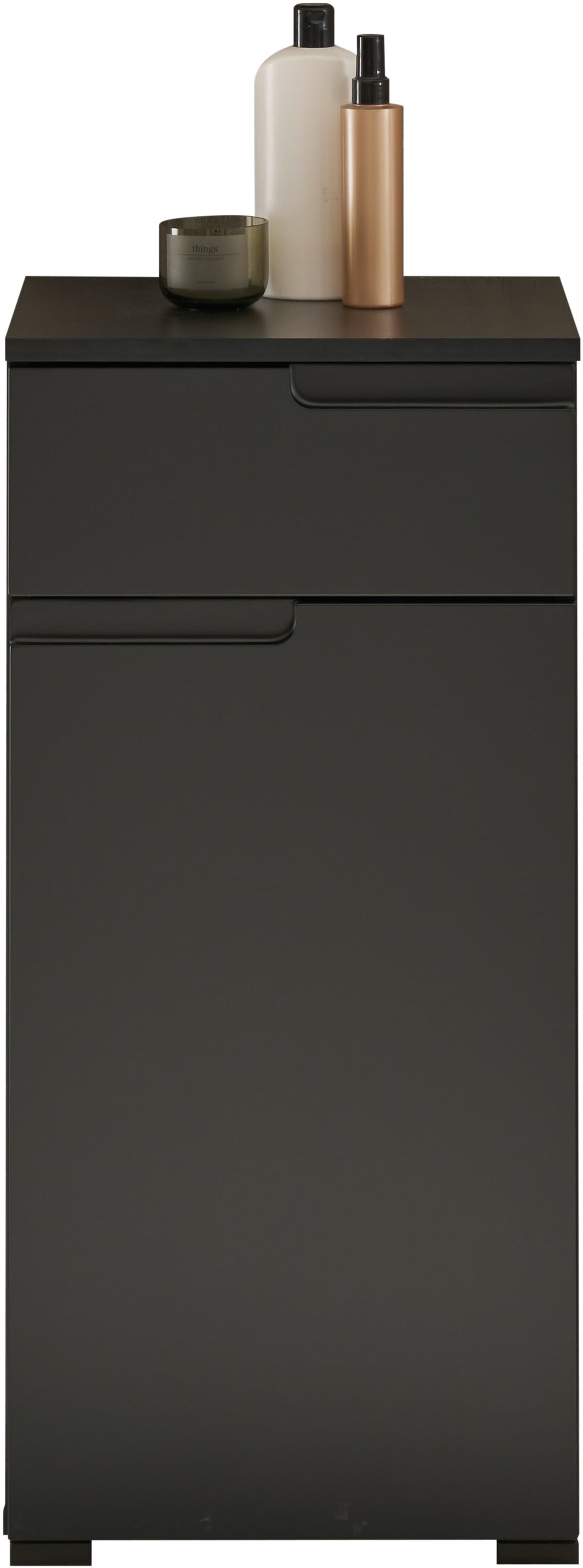 BASIC by Balculina Midischrank »Spice, Badezimmerschrank BxTxH 40x85x32 cm«, (1 St.), Breite 40 cm, Griffmulden
