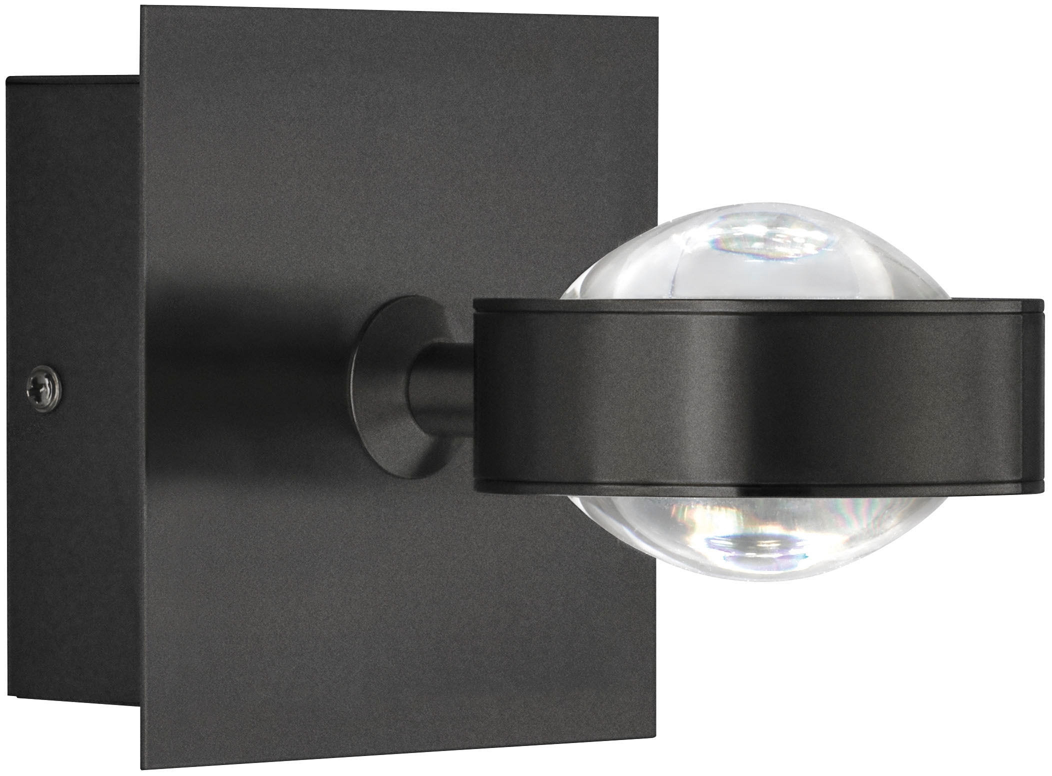 SCHÖNER WOHNEN-Kollektion Außen-Wandleuchte »Lense«, 1 flammig, 1x LED 7,5 Watt, 2700/ 3350/ 4000 Kelvin CCT-Steuerung,dimmbar