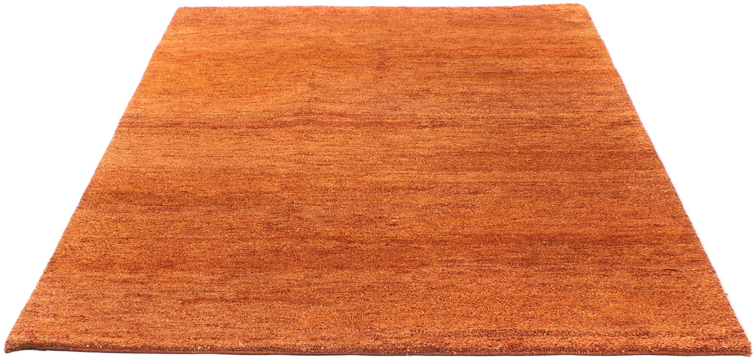 143 Zertifikat - x - braun«, Einzelstück - Wollteppich BAUR rechteckig, Handgeknüpft, mit 196 Indus | morgenland »Gabbeh Wohnzimmer, cm
