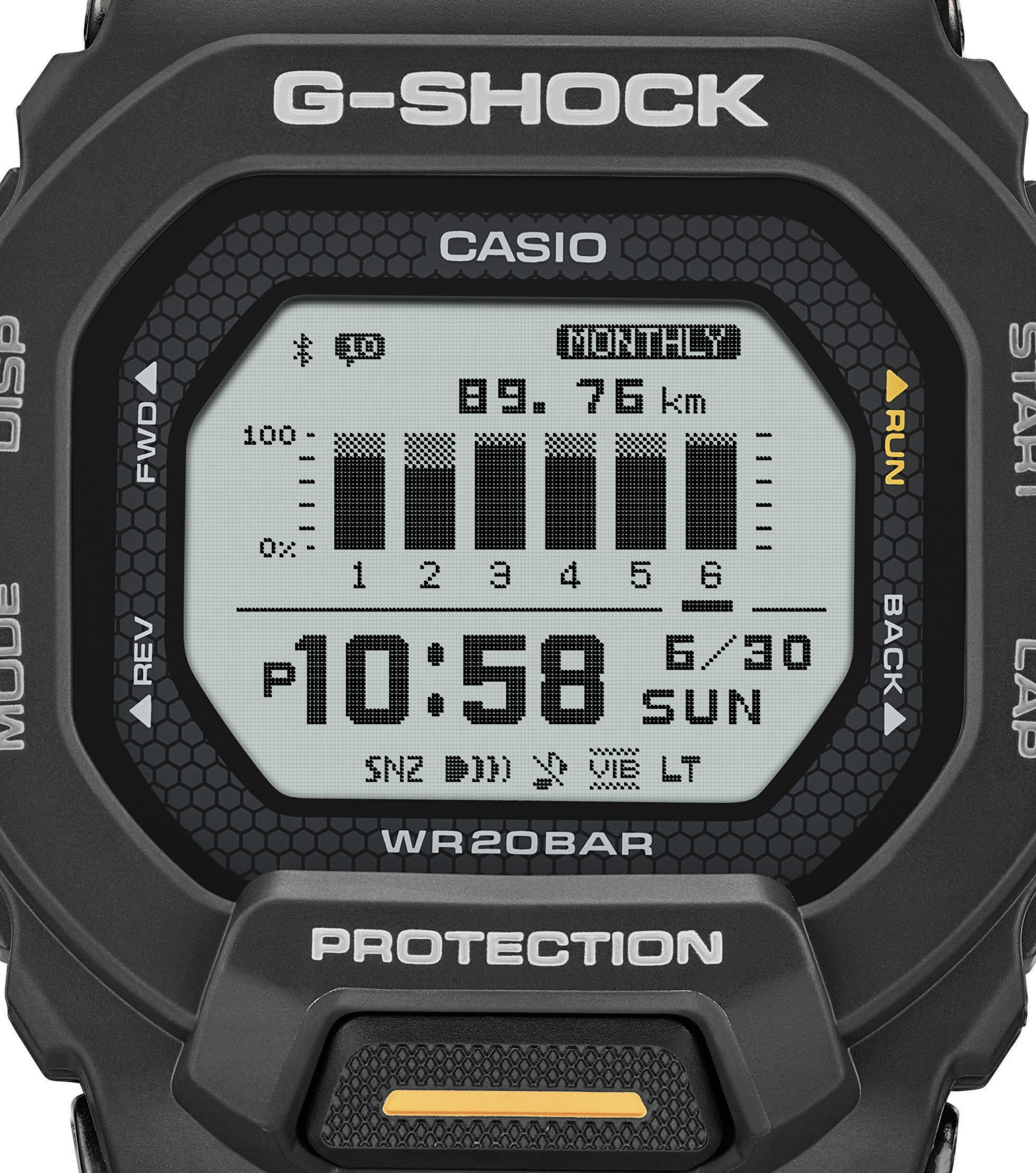 Casio GBD-300-1ER Uhr Schwarz One Size 7