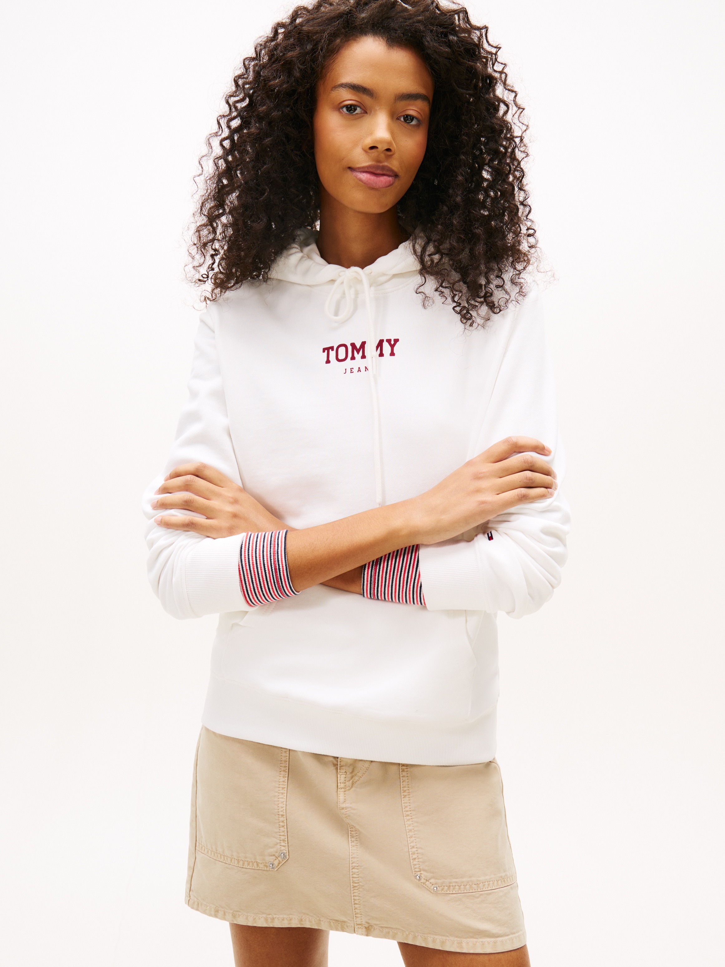 Tommy Jeans Kapuzensweatshirt "TJW REG ESS LOGO 2 HOODIE EXT" günstig online kaufen