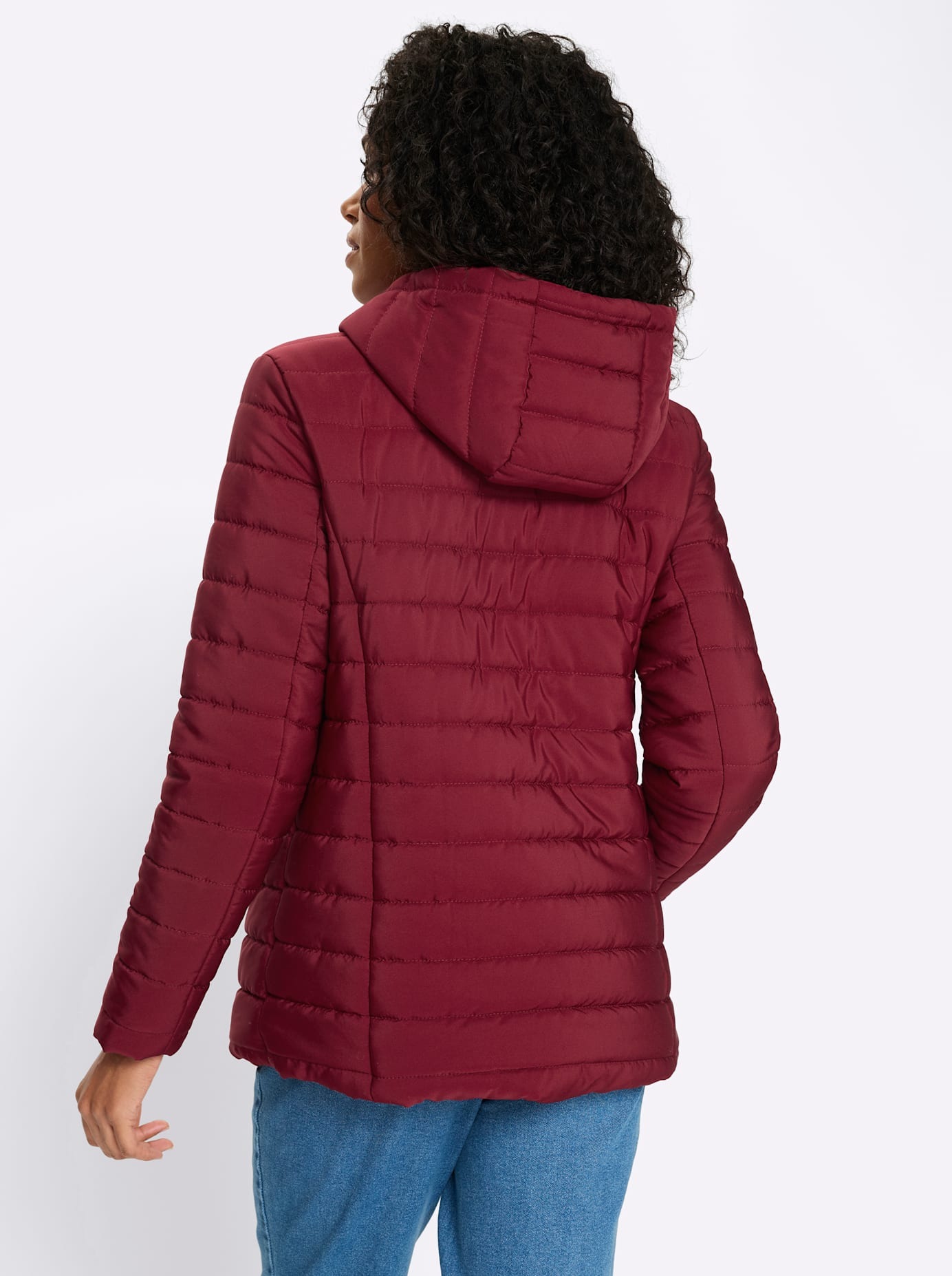 Classic Basics Steppjacke mit Kapuze