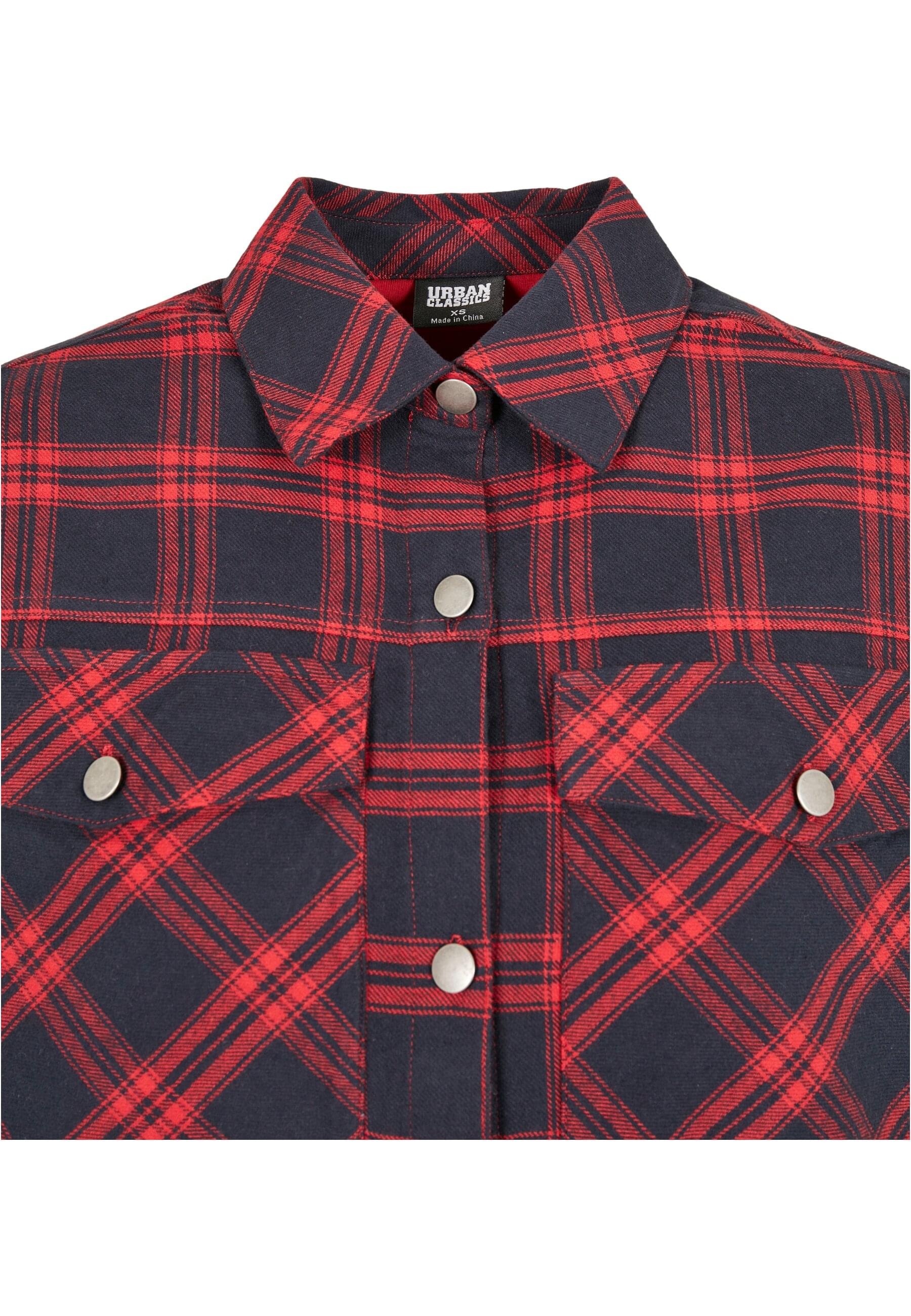 URBAN CLASSICS Langarmhemd »Urban Classics Damen Ladies Oversized Overshirt«, (1 tlg.)