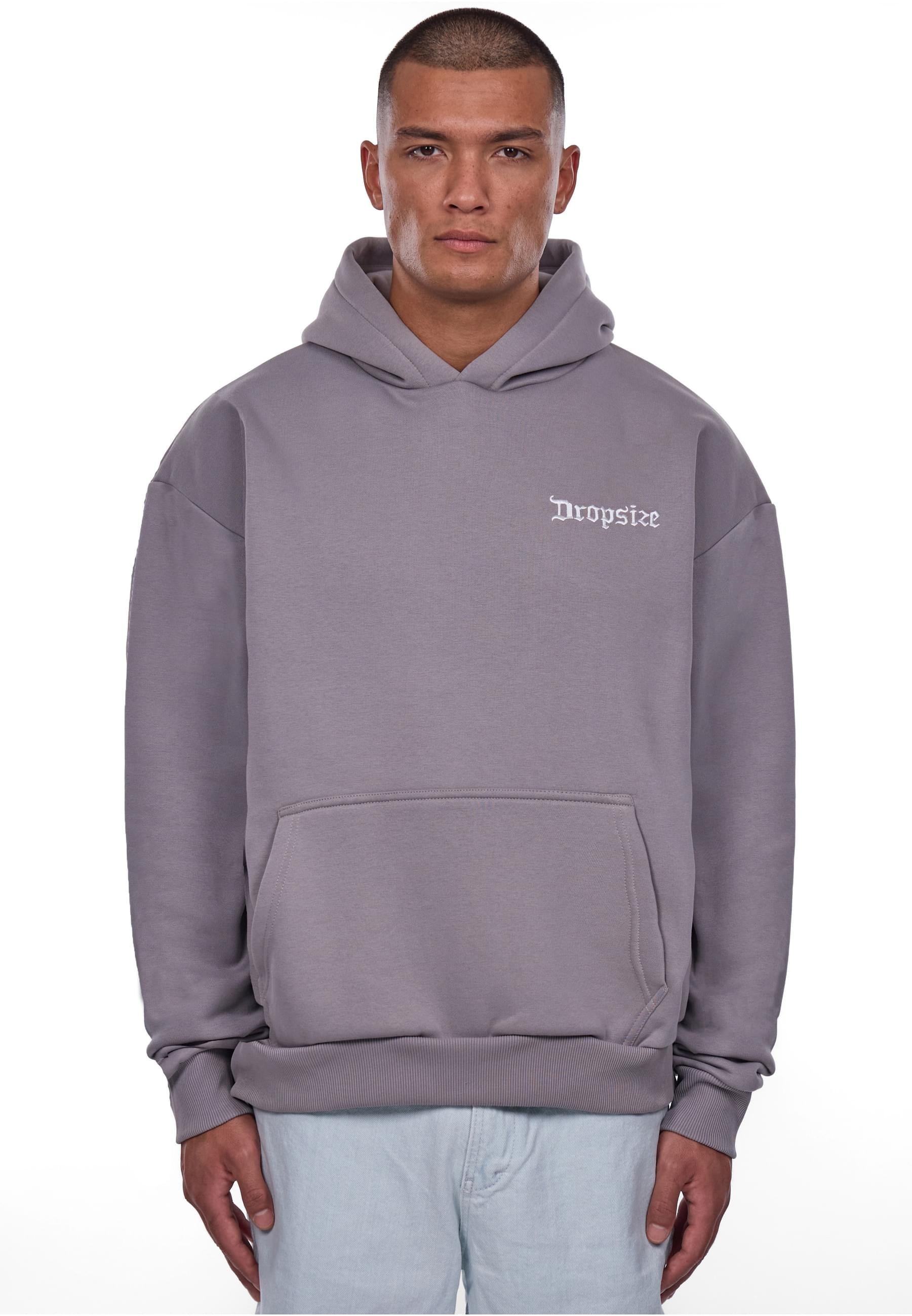 Dropsize Kapuzensweatshirt »Dropsize HEAVY OVERSIZE EMBO HOODIE«, (1 tlg.)