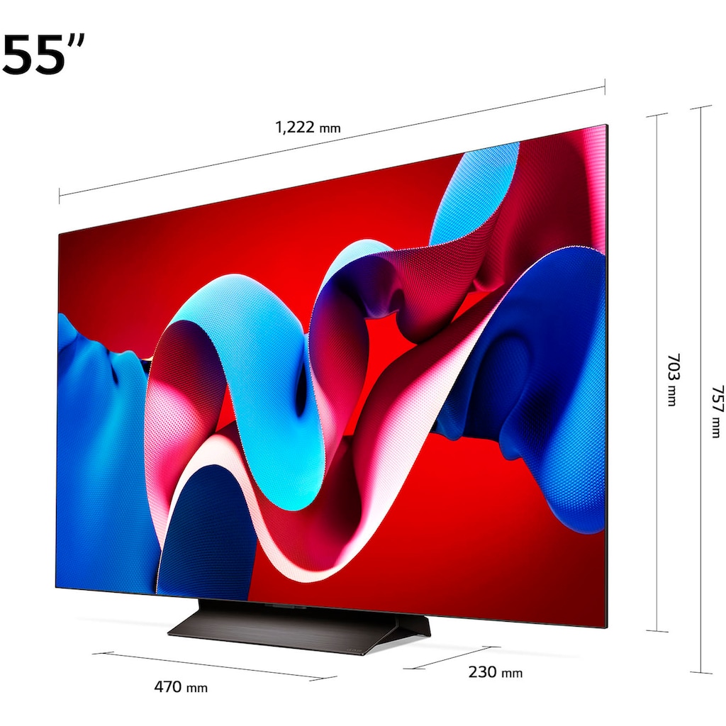 LG OLED-Fernseher »OLED55C47LA«, 139 cm/55 Zoll, 4K Ultra HD, Smart-TV