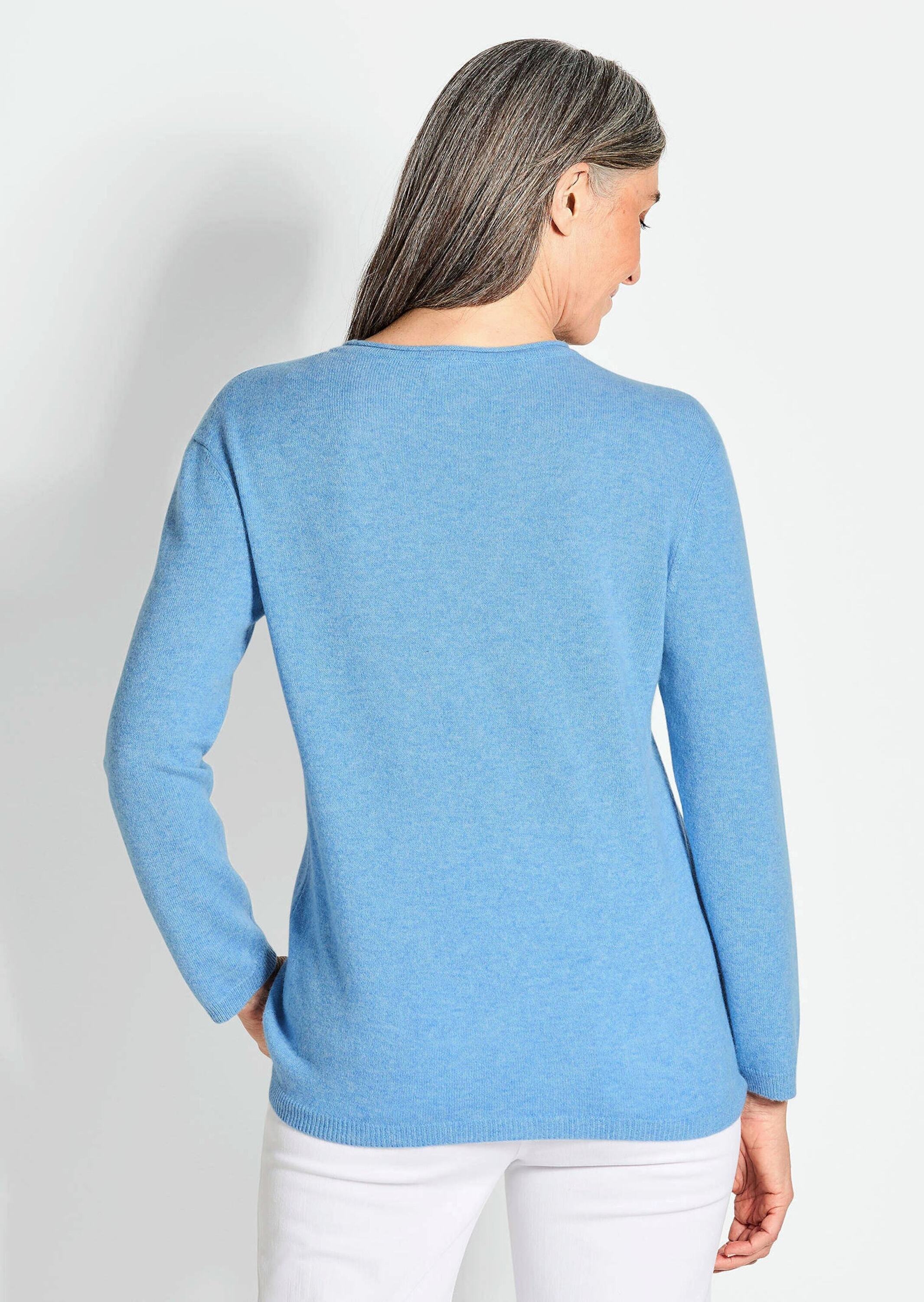 GOLDNER Strickpullover »Kaschmirpullover mit V-Ausschnitt Kaschmirpullover mit V-Ausschnitt«