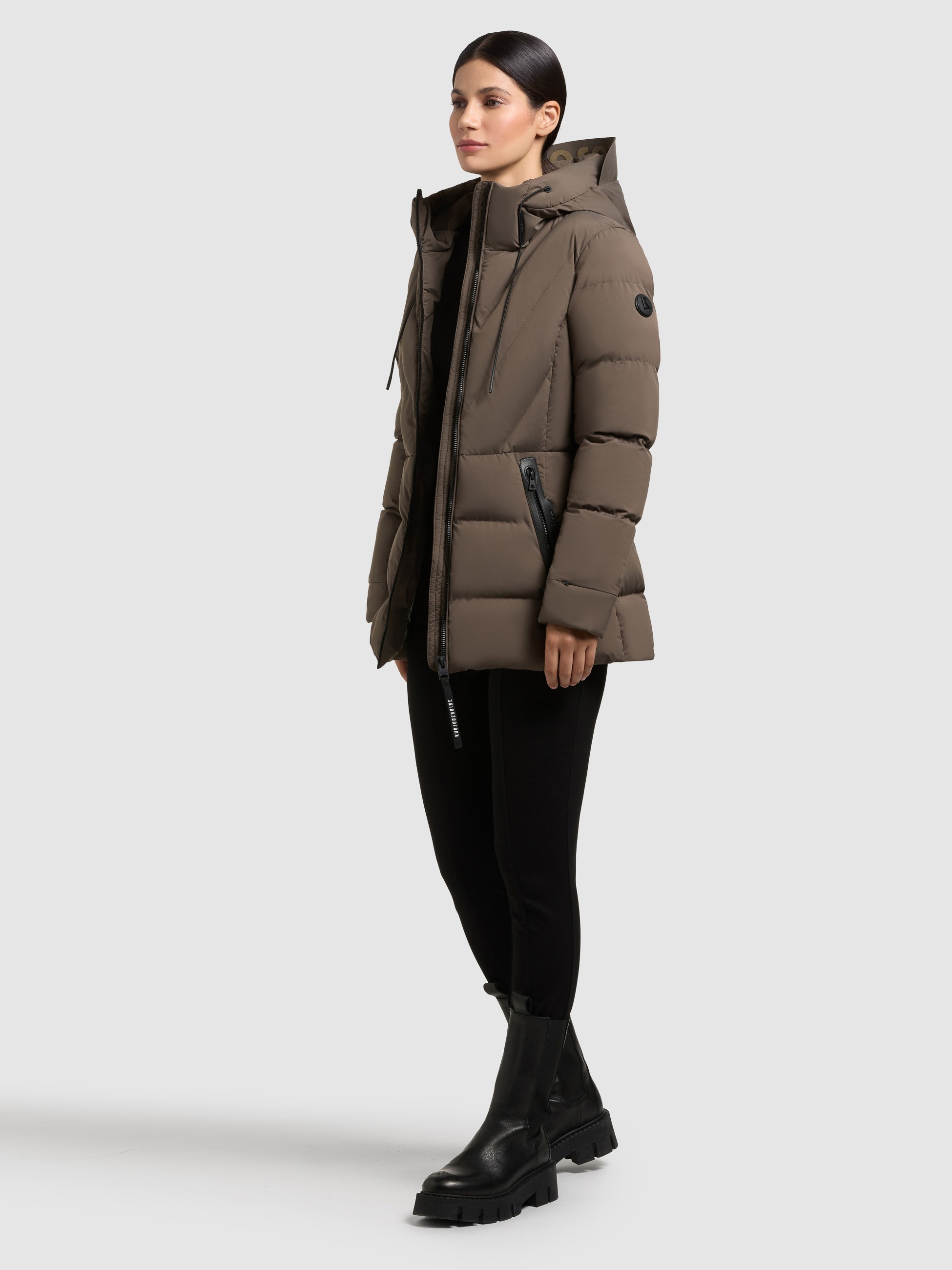 khujo Steppjacke »RABB« mit Kapuze