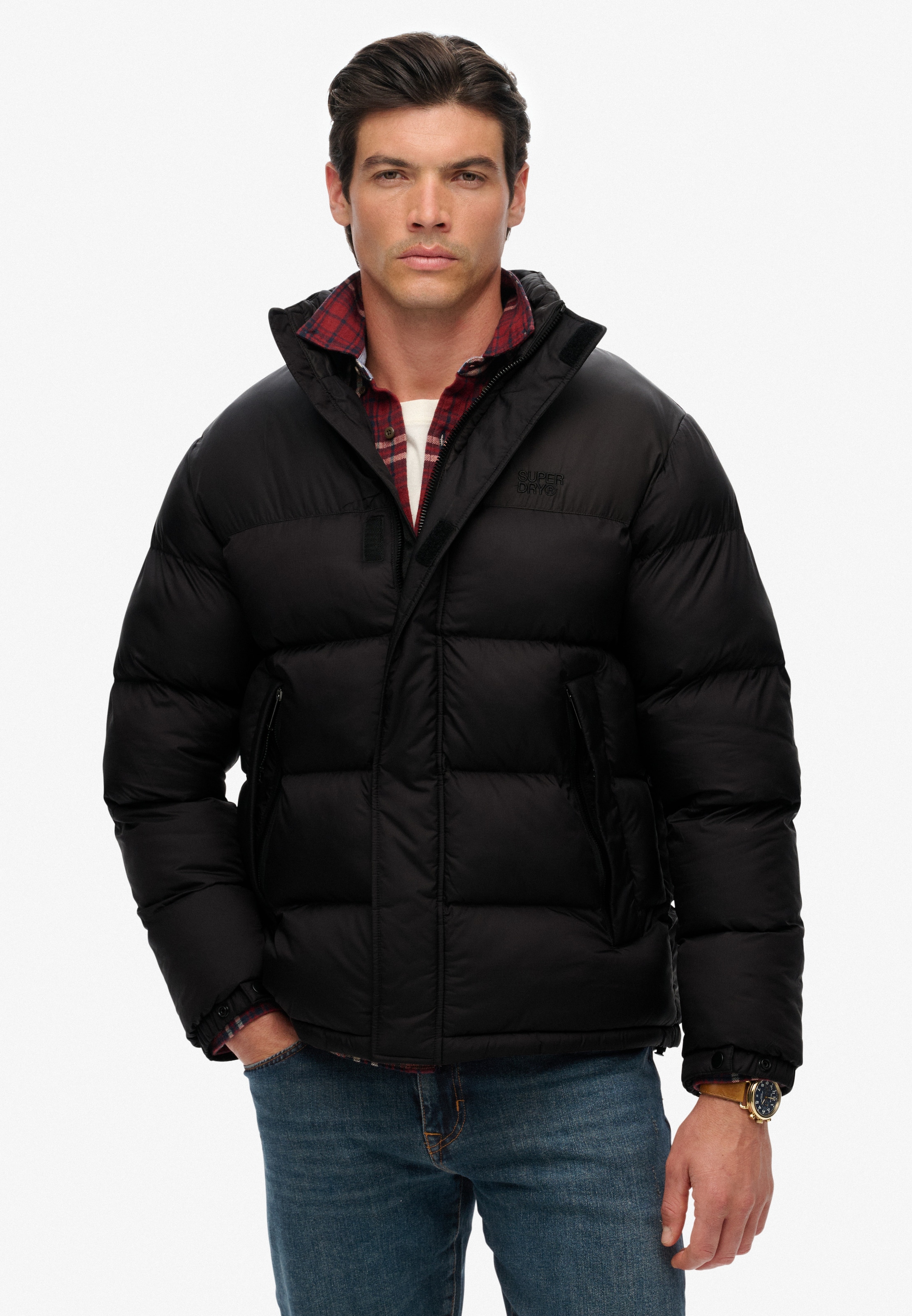 Superdry Steppjacke "NON HOODED TECH PADDED JKT", ohne Kapuze günstig online kaufen