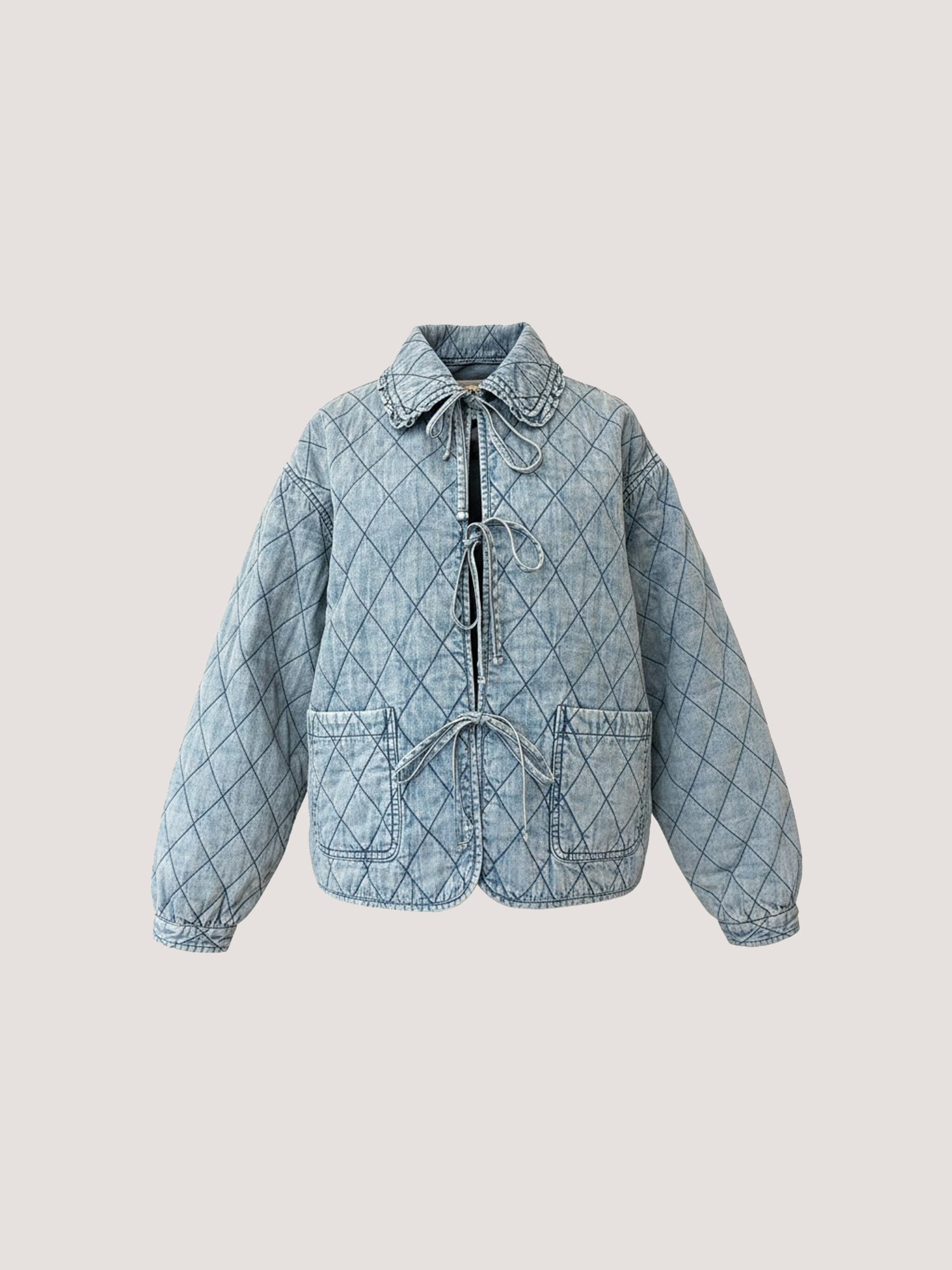 Apricot Steppjacke »Gesteppte Jeansjacke« mit aufgesetzten Taschen