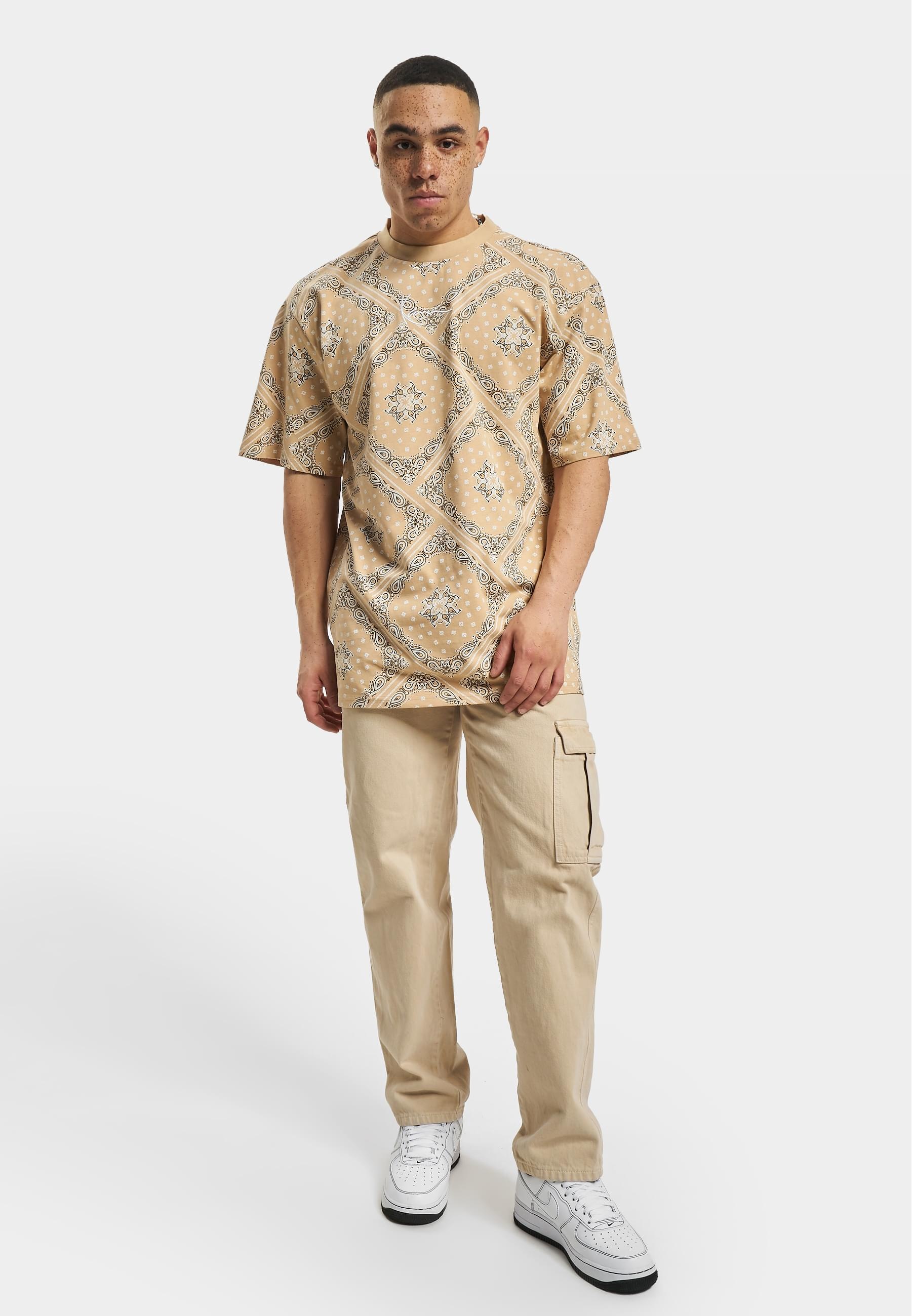 Karl Kani T-Shirt »Karl Kani Herren KM232-042-2 KK Small Signature Paisley Tee«, (1 tlg.)