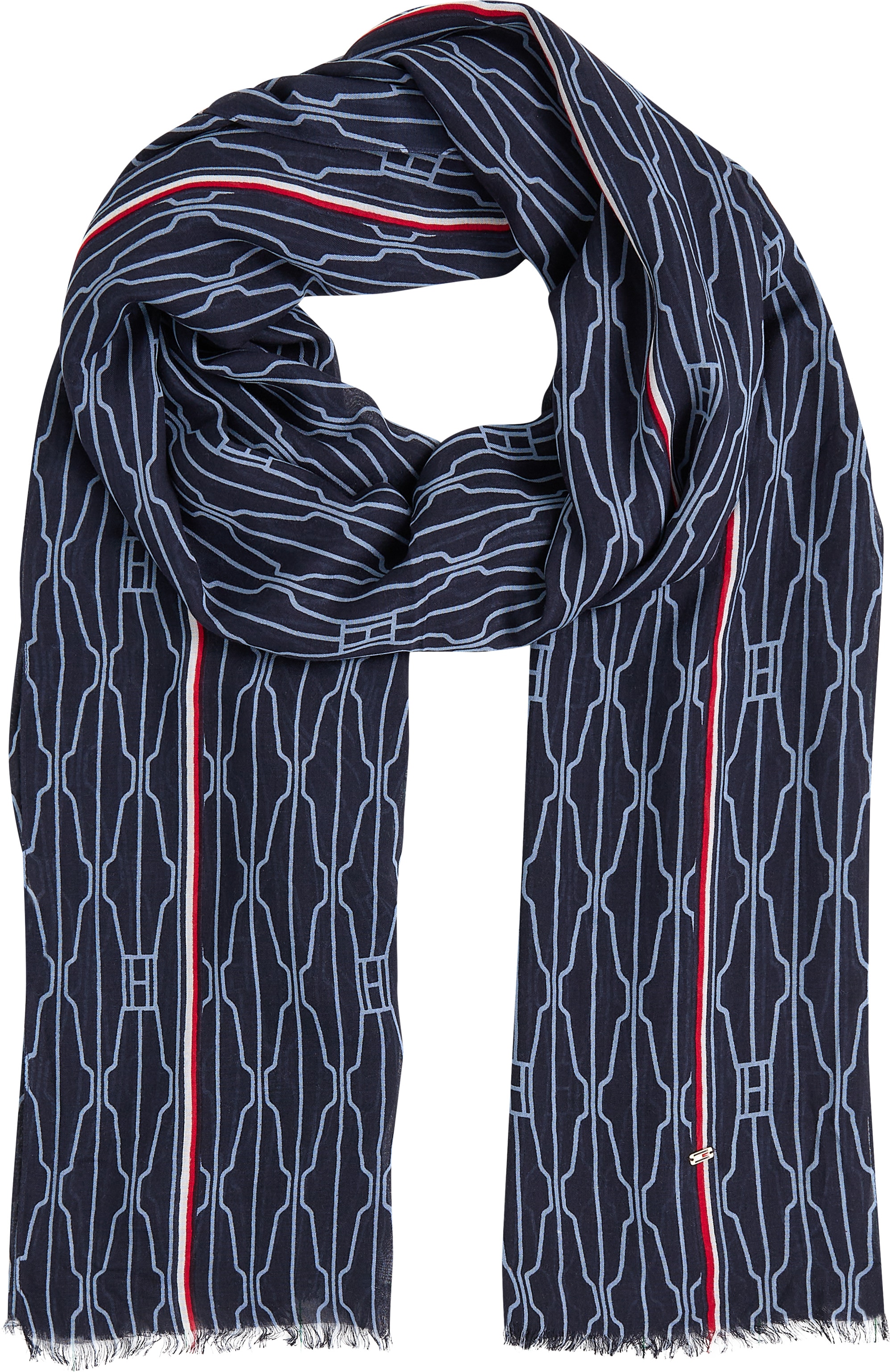 Tommy Hilfiger Modeschal "ESSENTIAL FLAG SCARF" günstig online kaufen