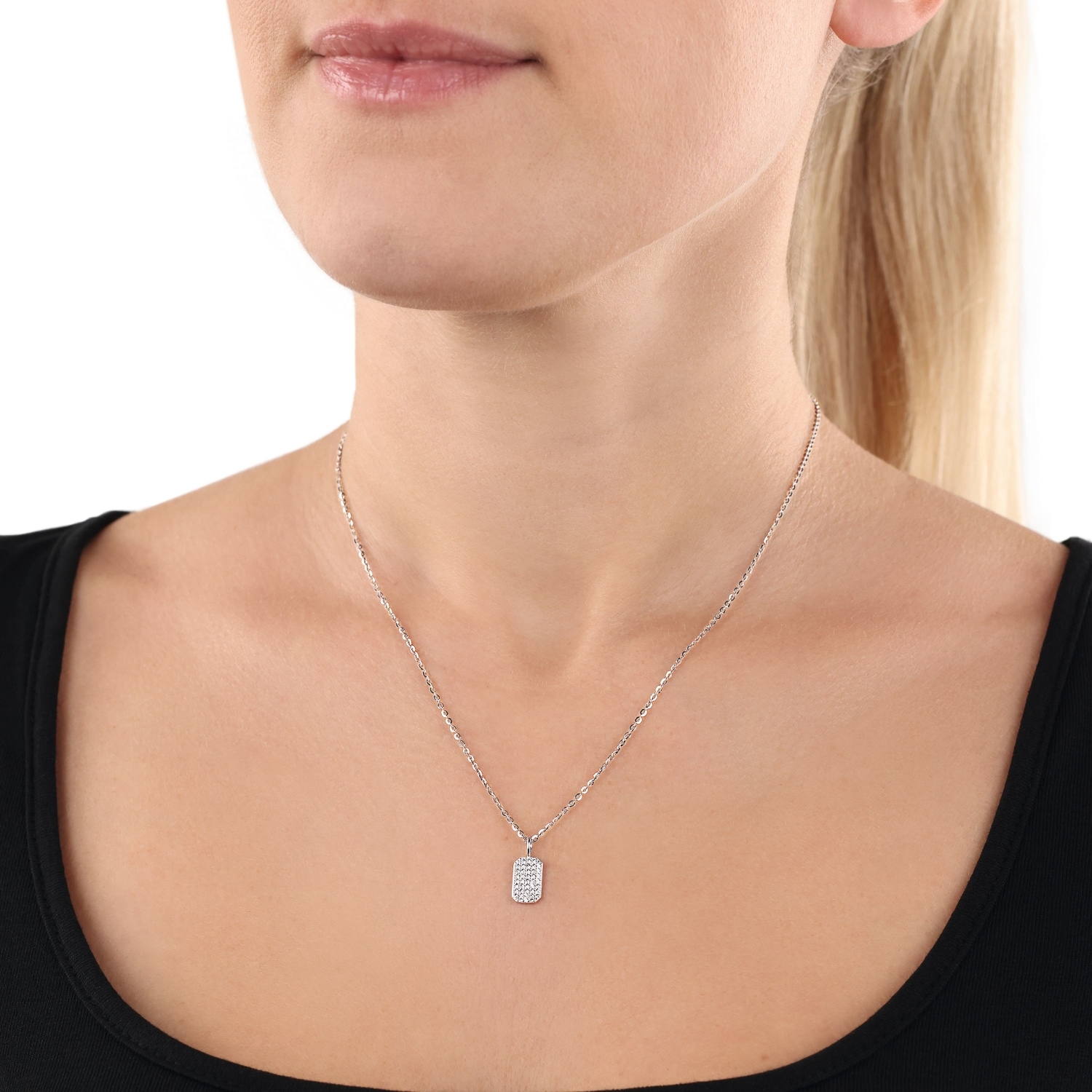 Amor Kette mit Anhänger »2038059« mit Zirkonia (synth.)