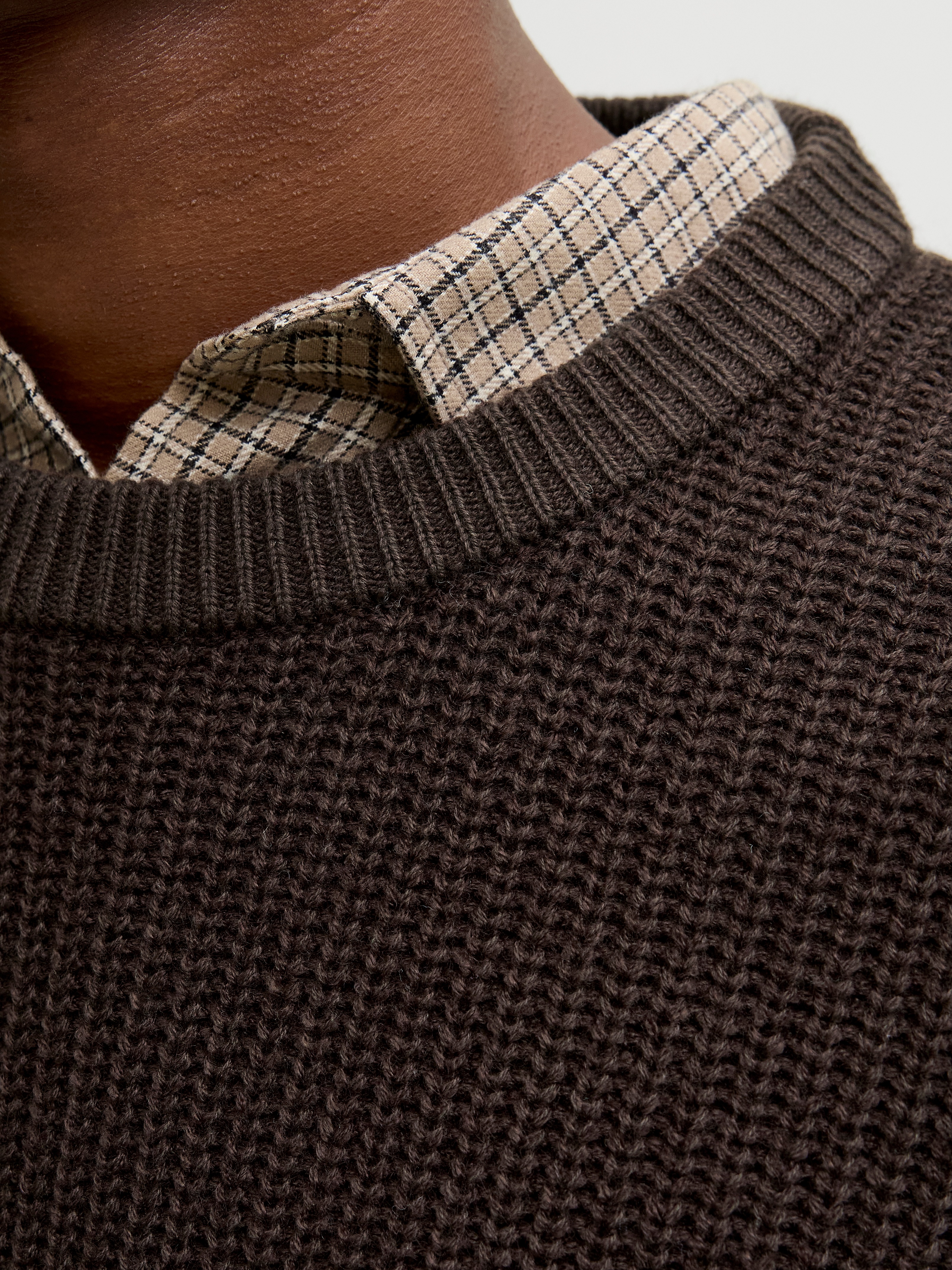 Thumbnail - Jack & Jones Rundhalspullover "JJKAITO KNIT CREW NECK BF"