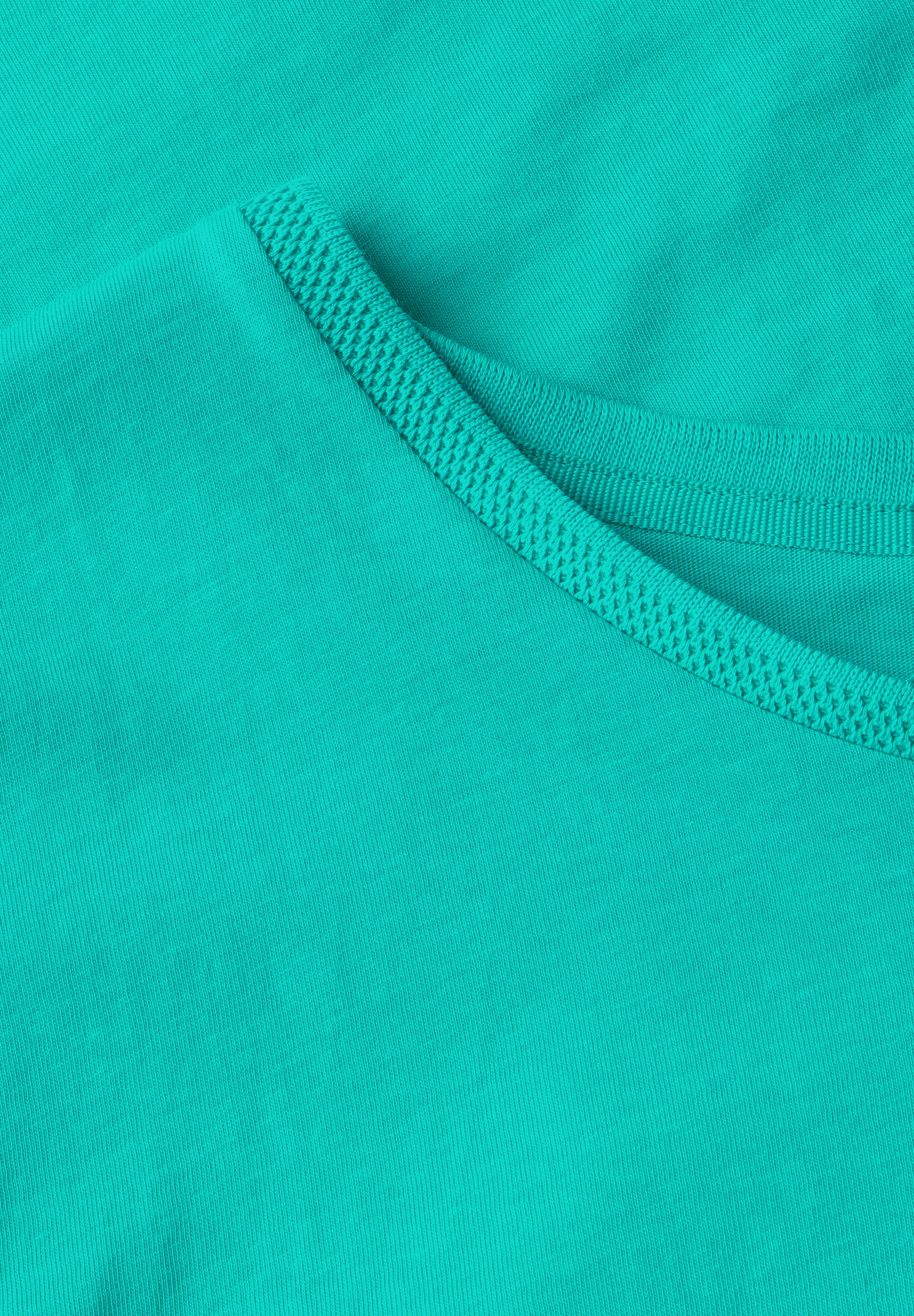 STREET ONE T-Shirt, aus reiner Baumwolle