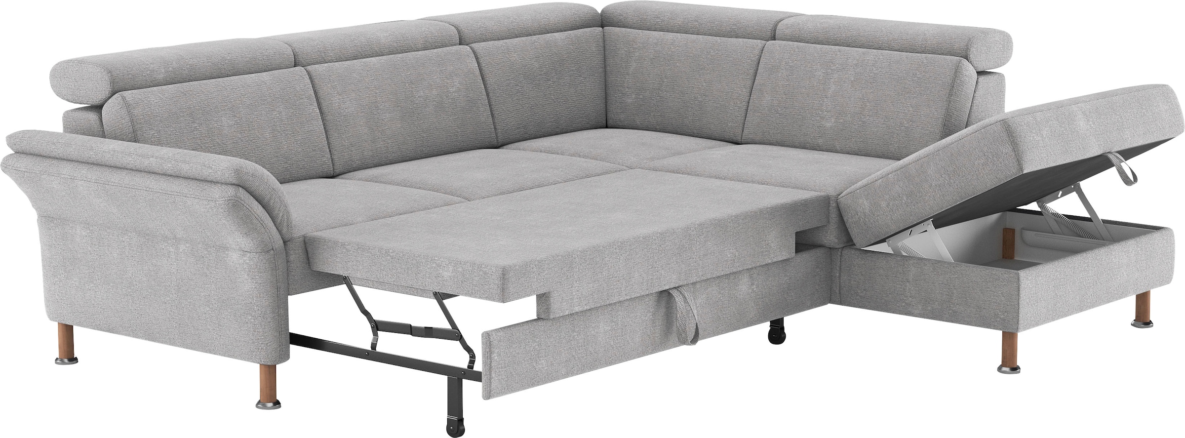 Home affaire Ecksofa »Calypso L-Form«, mit Relaxfunktion motorisch im Sofa 2,5- Sitzer