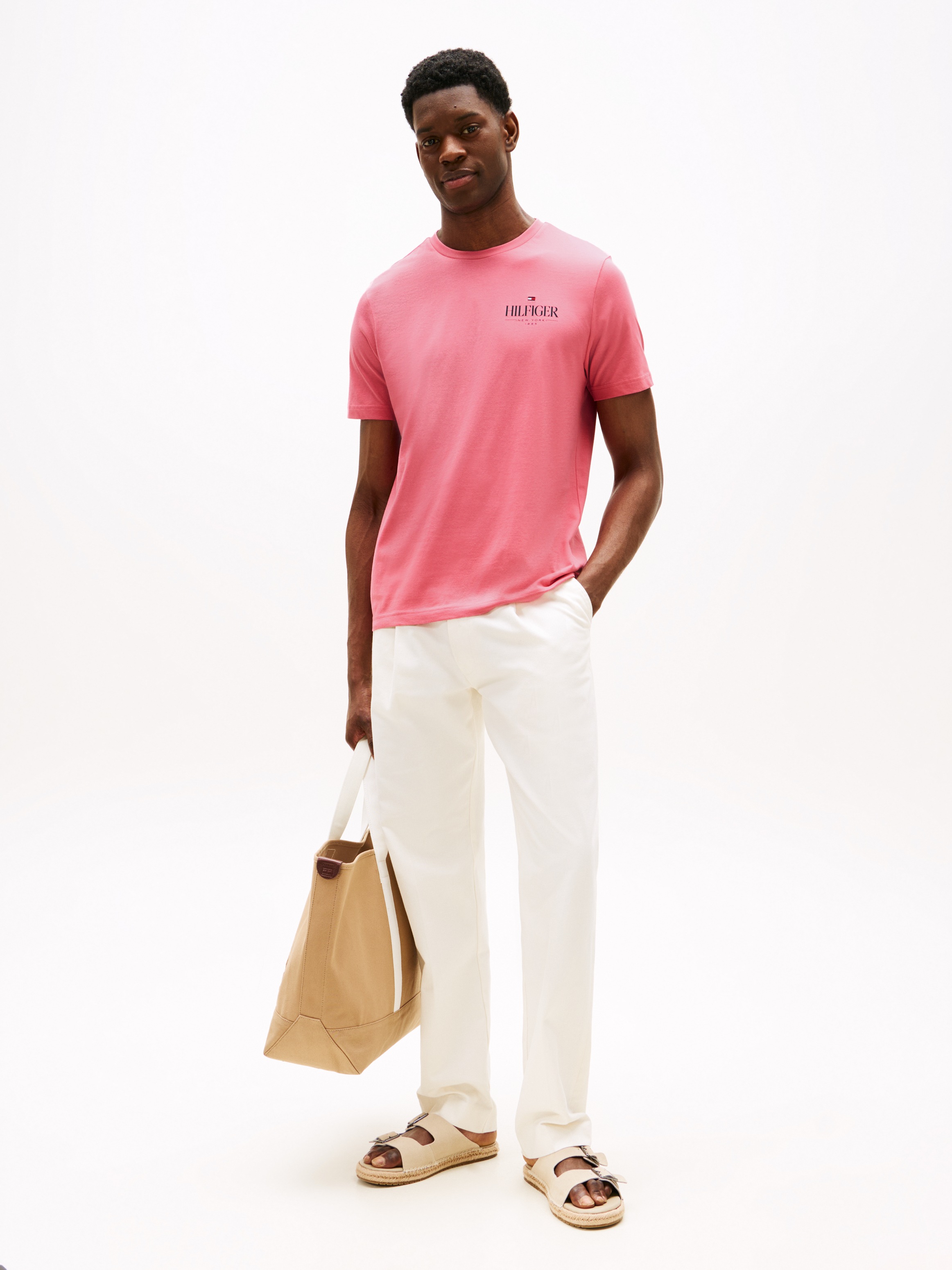 Tommy Hilfiger T-Shirt "HILFIGER STACK TEE" günstig online kaufen