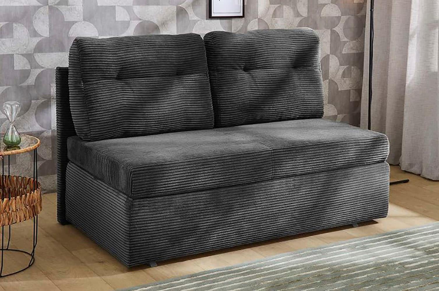 Jockenhöfer Gruppe Schlafsofa "Torben, B: 130 cm, Liegefl. 126x191 cm" mit Schlaffunktion, Bettkasten & Rückenkissen
