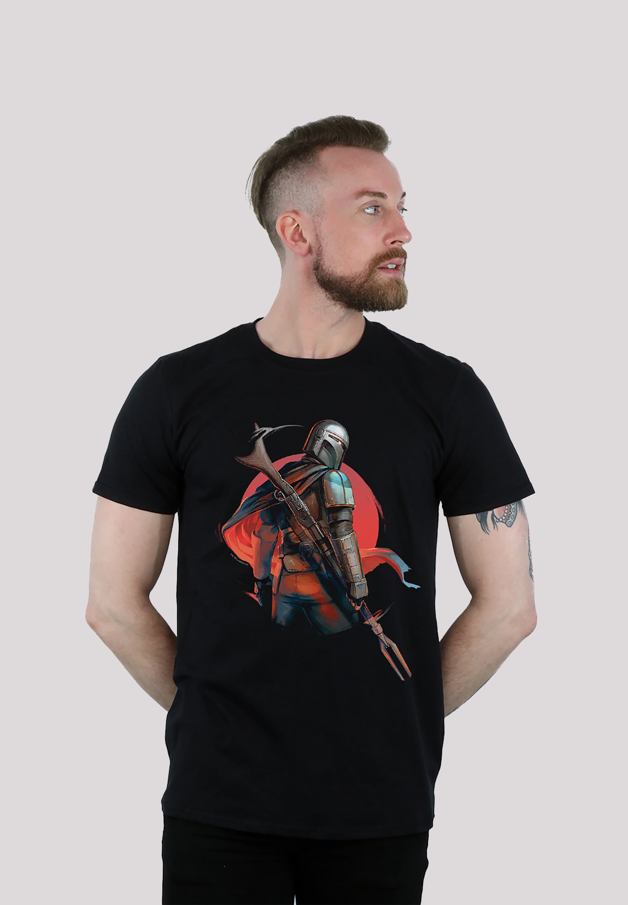 F4NT4STIC T-Shirt "Star Wars The Mandalorian Blaster Rifles", Print günstig online kaufen