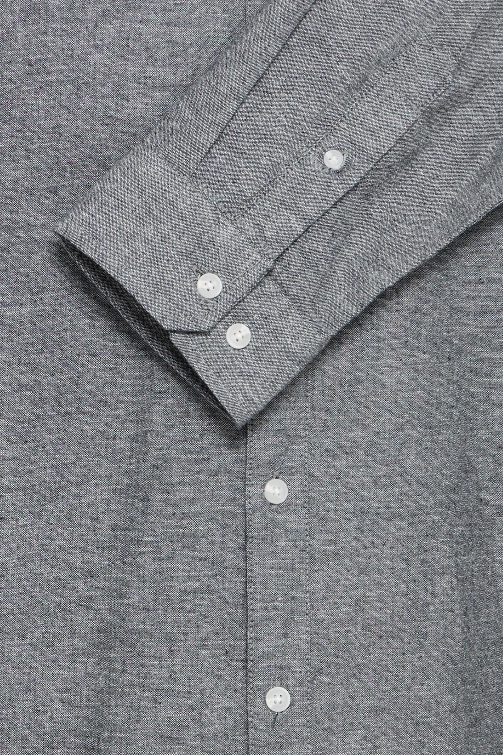 Blend Langarmhemd »BHABAN SHIRT PP NOOS« mit normalem Hemdkragen, Regular Fit, mit Leinen
