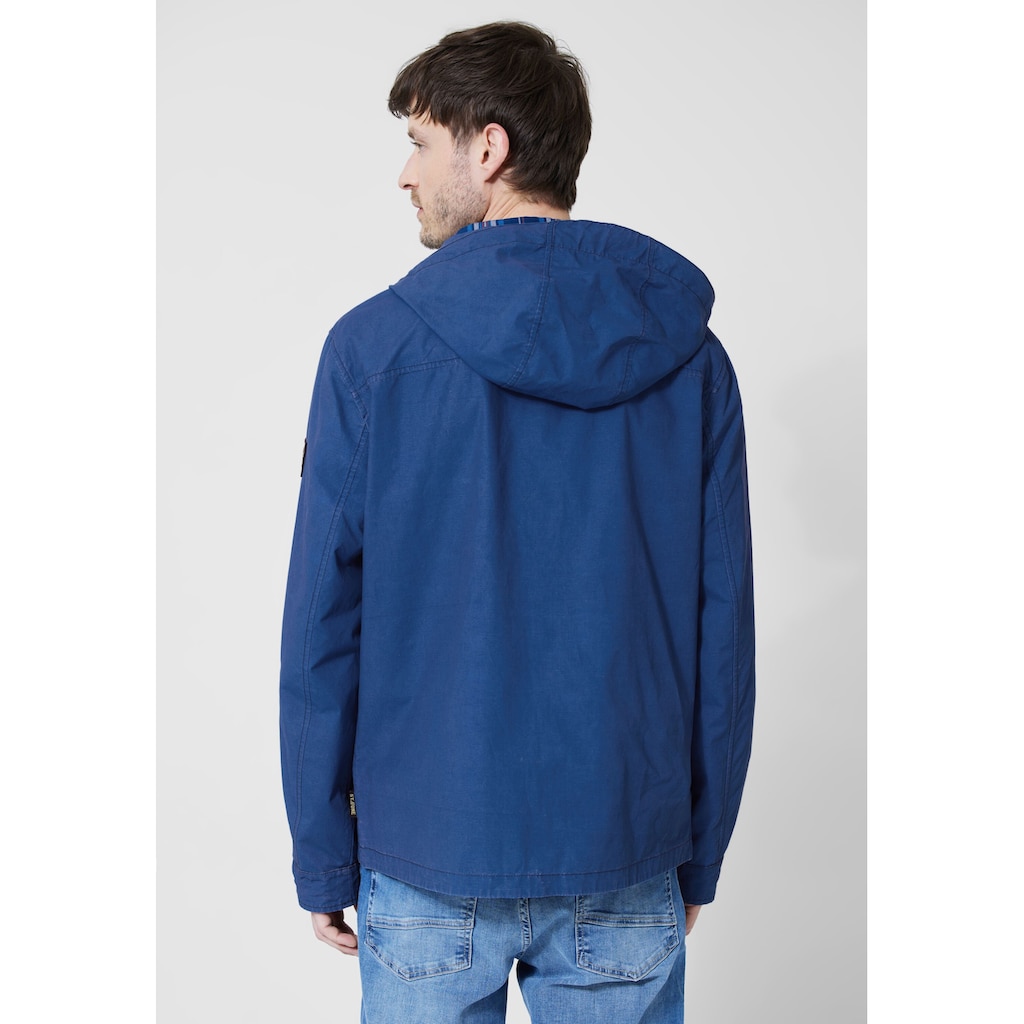 STREET ONE MEN Outdoorjacke, mit Kapuze