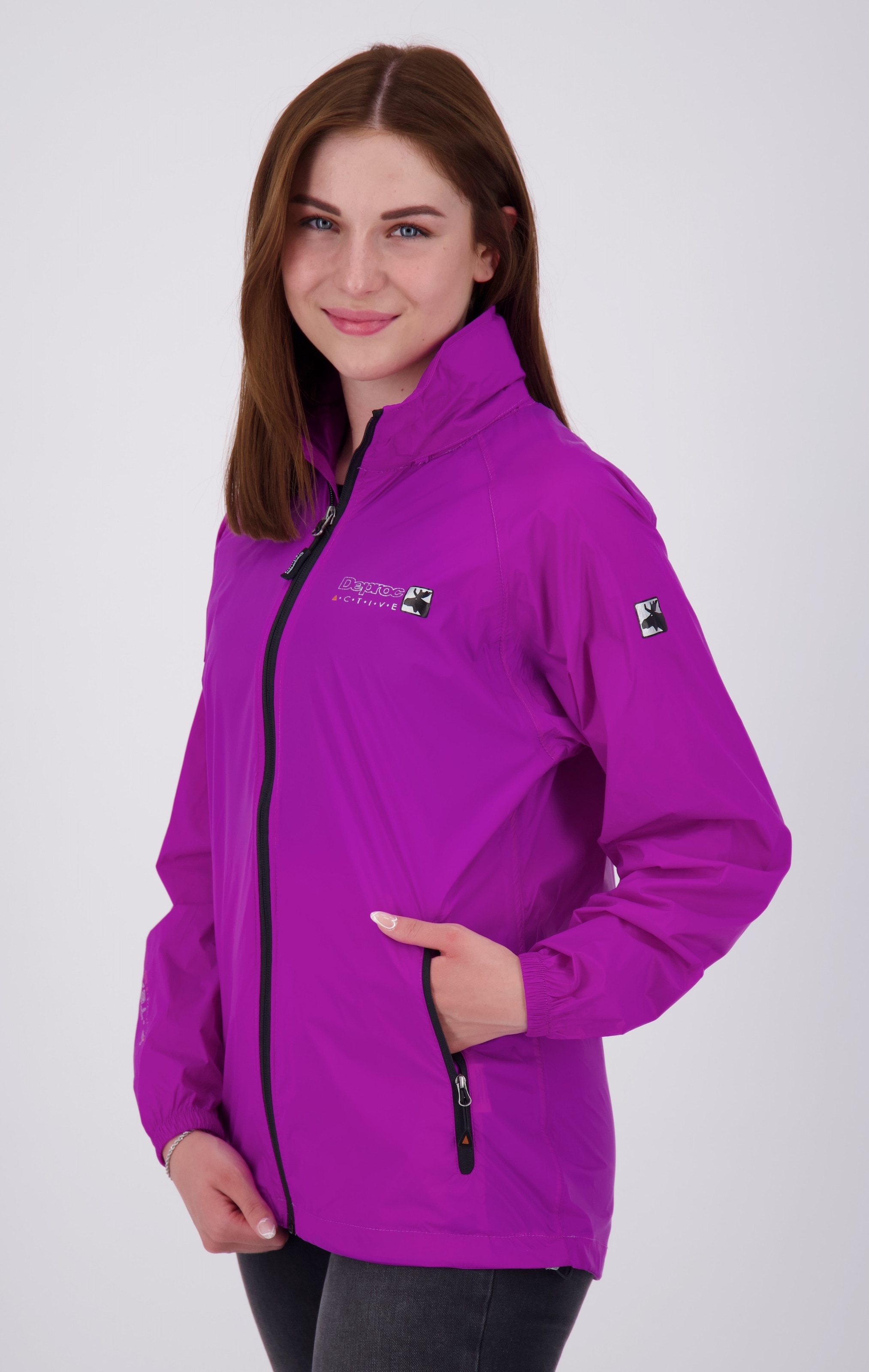 DEPROC Active Regenjacke »ROBSON WMN II« auch in Großen Größen erhältlich