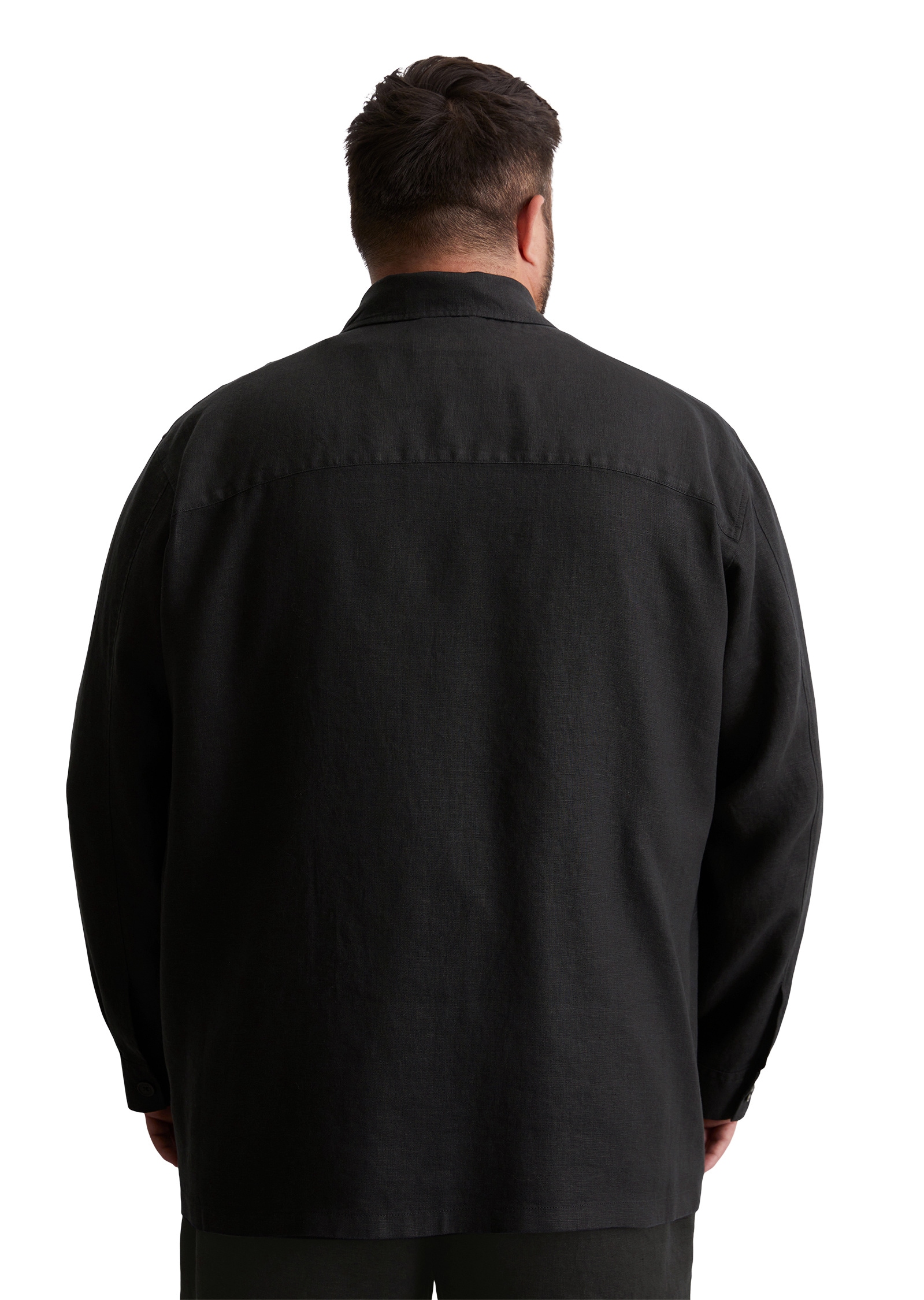 Marc O'Polo Kurzjacke »aus reinem Leinen«, ohne Kapuze