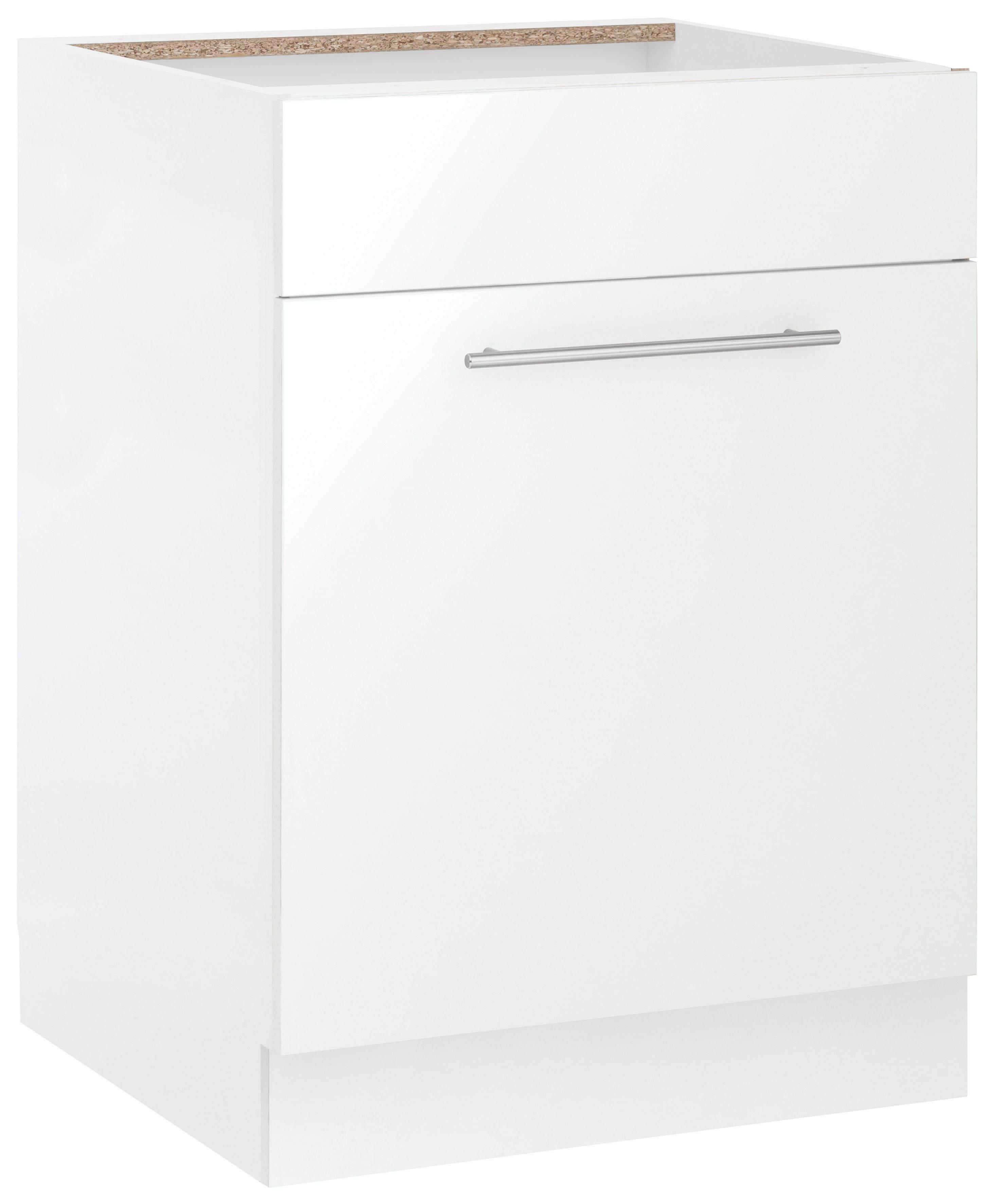 wiho Küchen Spülenschrank "Flexi2, Breite: 60 cm, Soft-Close bei der Tür" oben feste Blende