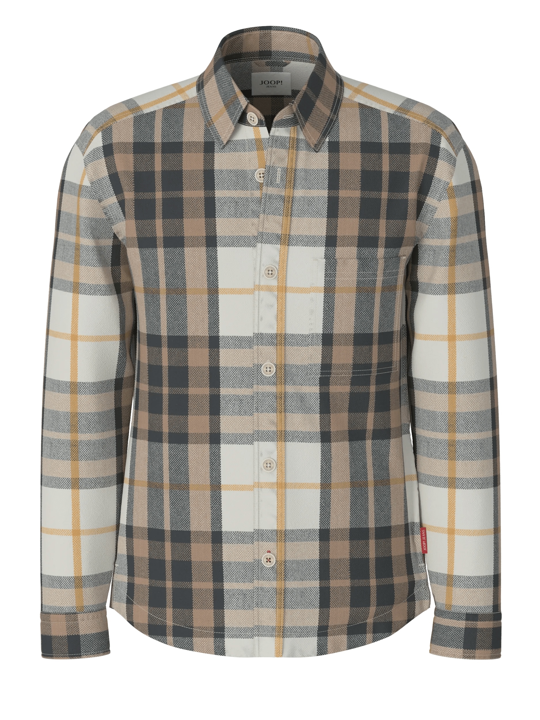 Joop Jeans Langarmhemd "Hadi" Regular fit mit Karomuster