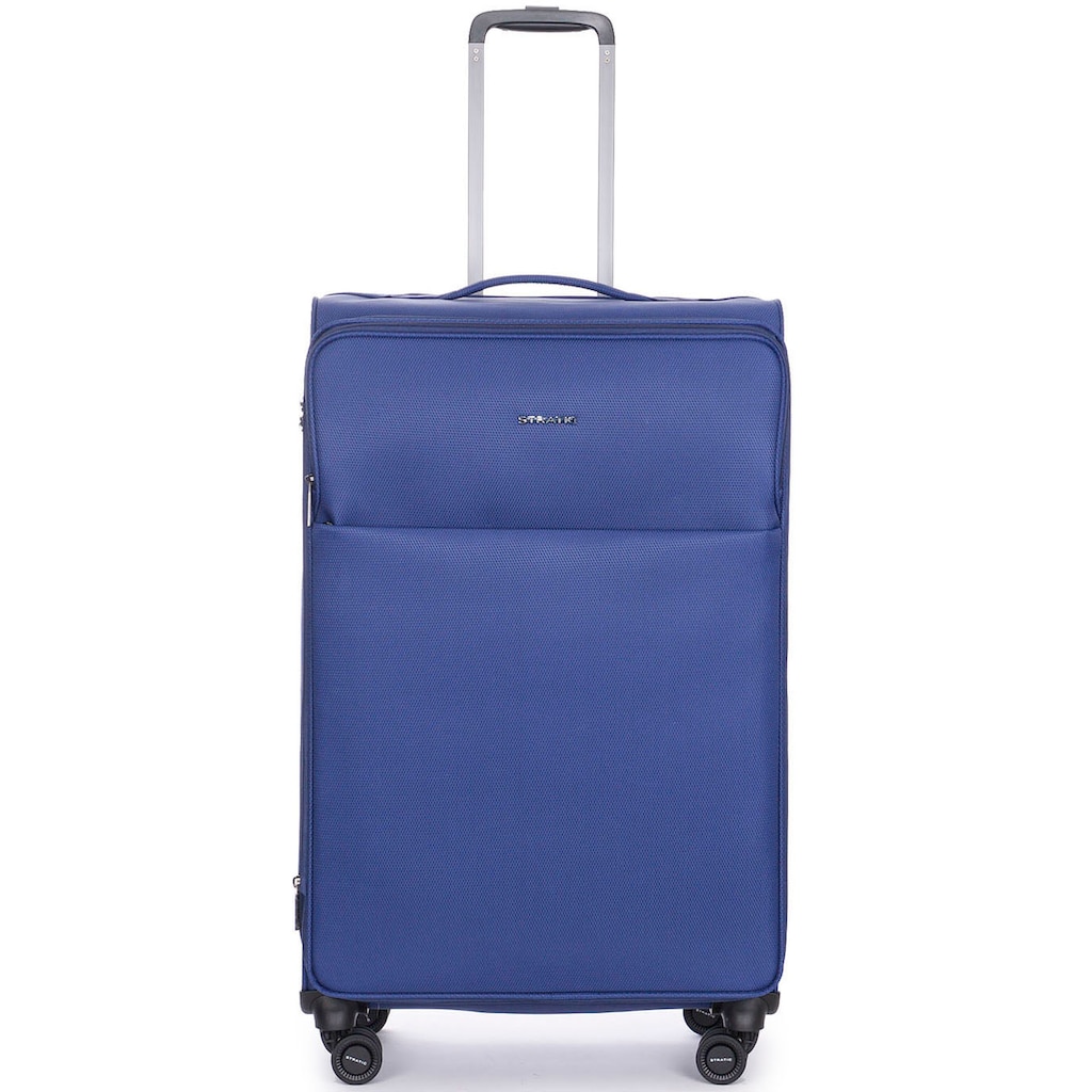 Stratic Weichgepäck-Trolley »Stratic Light + L, dark blue«, 4 Rollen