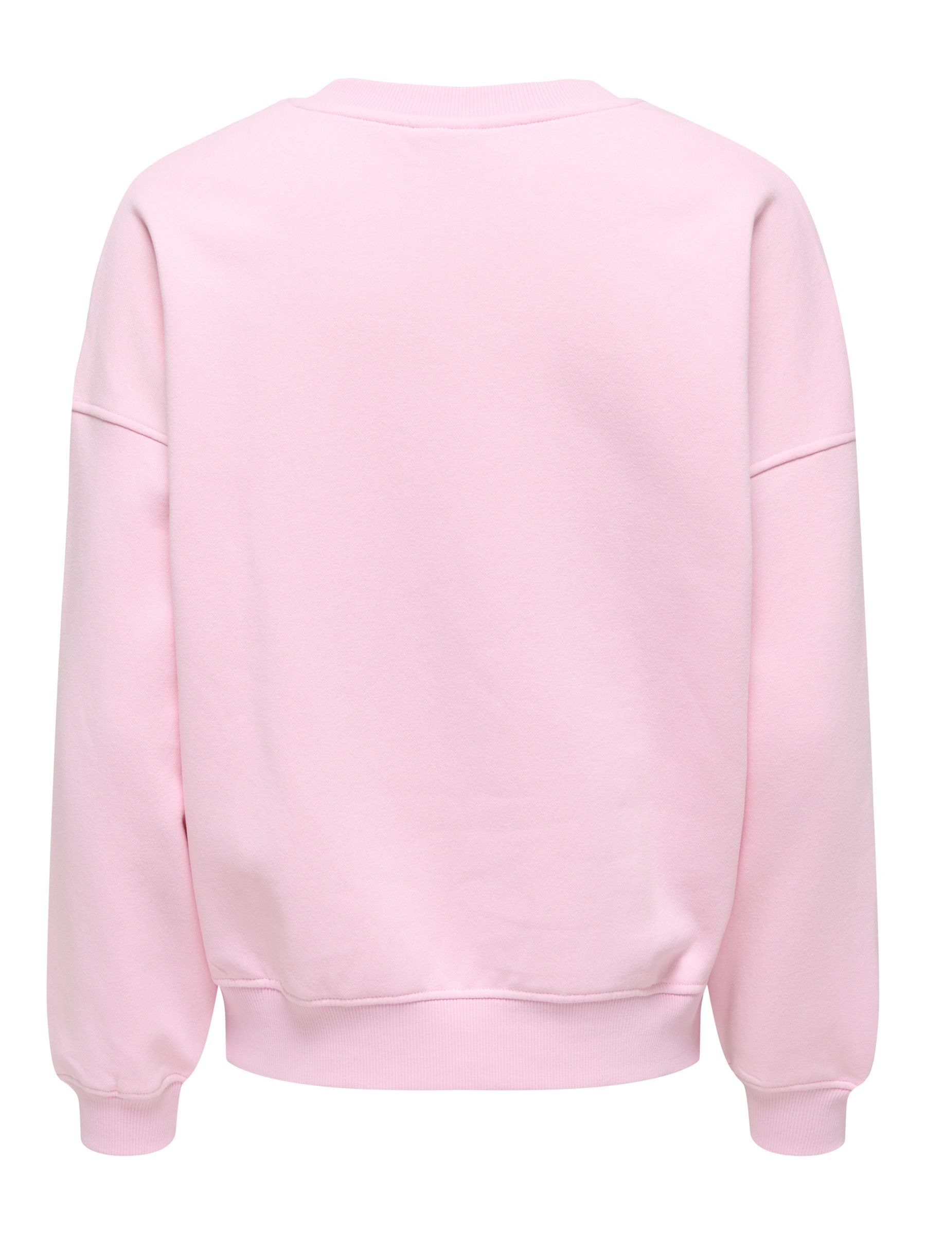 JDY Sweatshirt »JDYMESA L/S O-NECK EMB SWEAT JRS NOOS«