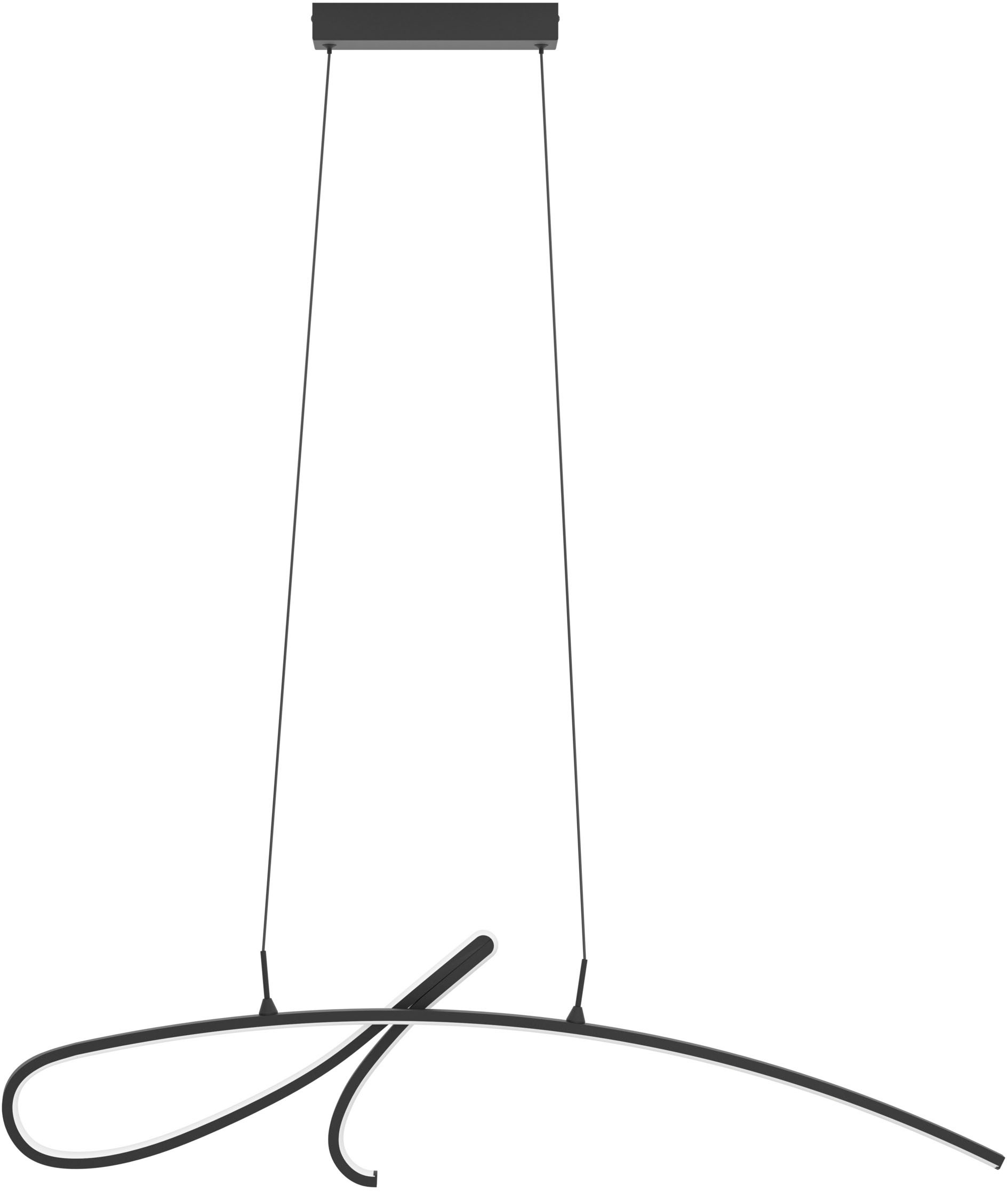 EGLO Hängeleuchte »CARDONCITO Pendellampe - Stahl - LED - 20W - IP20« LED-Modul 1 Stk. Kaltweiß | Neutralweiß | Warmweiß Hängelampe, Deckenlampe, Wohnzimmer, Esszimmer, L95,5 x B7 x H110 cm