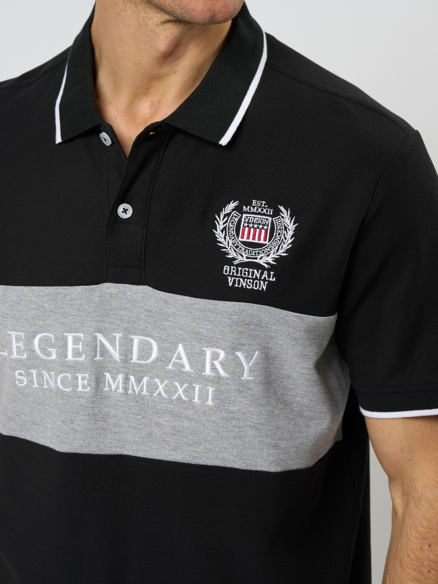 VINSON Kurzarmhemd »VINSON Polo VMRory«