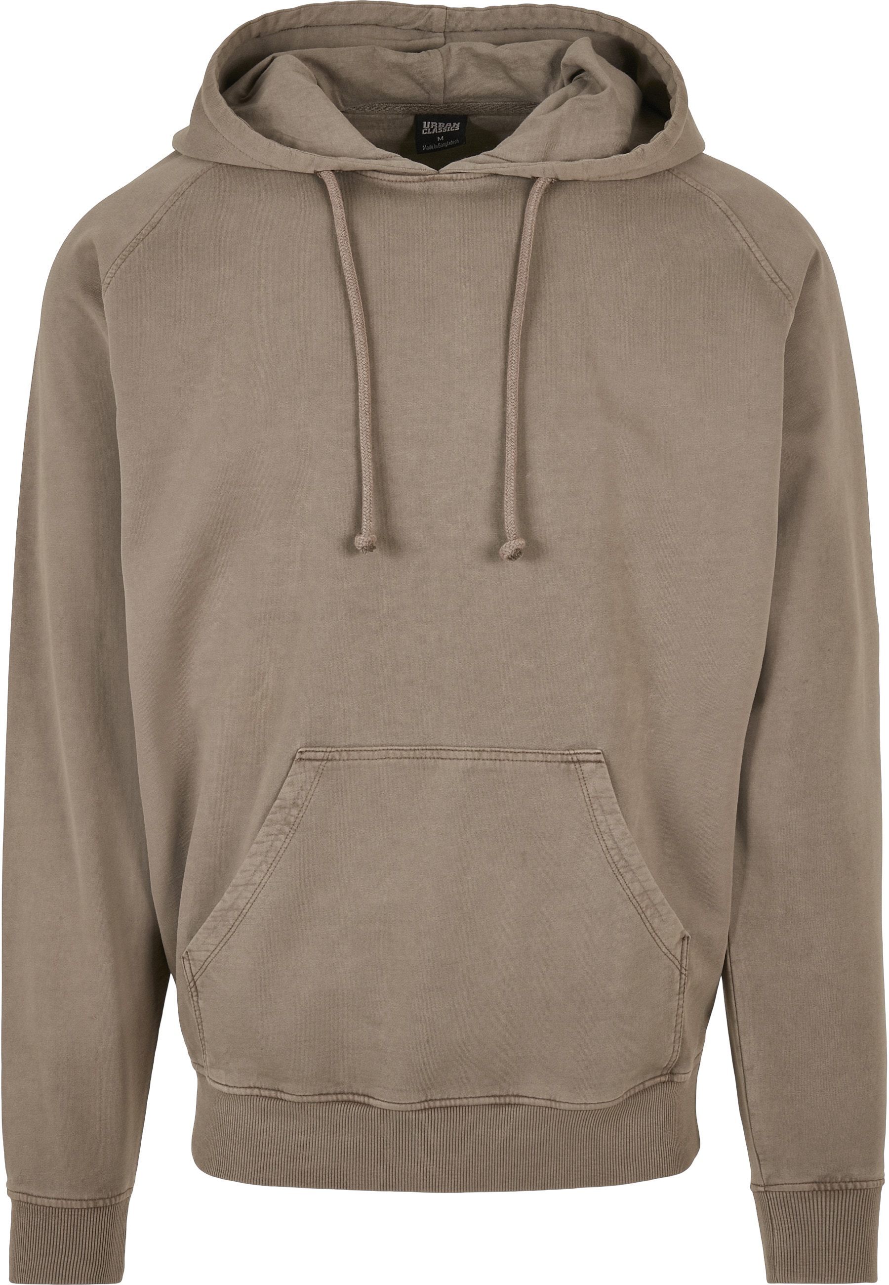URBAN CLASSICS Sweatshirt "Urban Classics Herren Overdyed Hoody", 1 Stk.