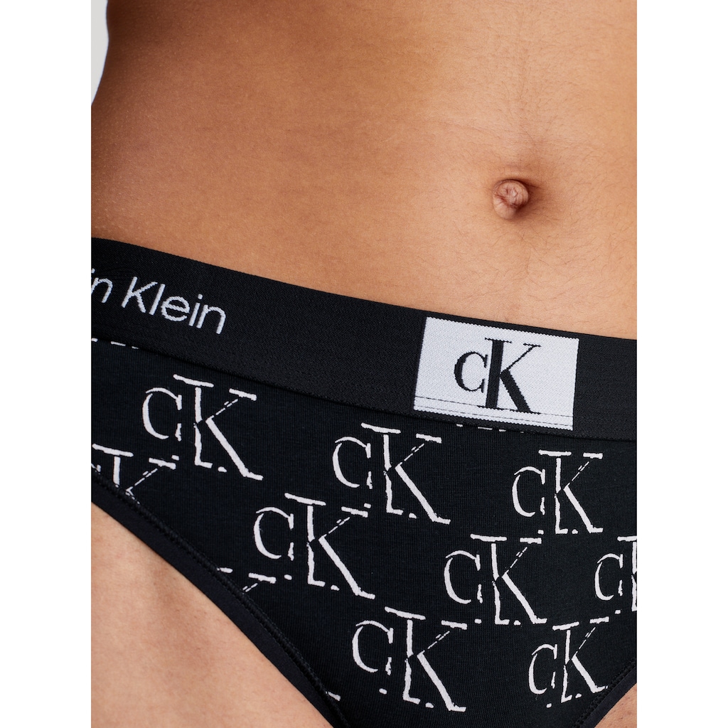 Calvin Klein Underwear T-String »MODERN THONG«, mit klassischem Logobund