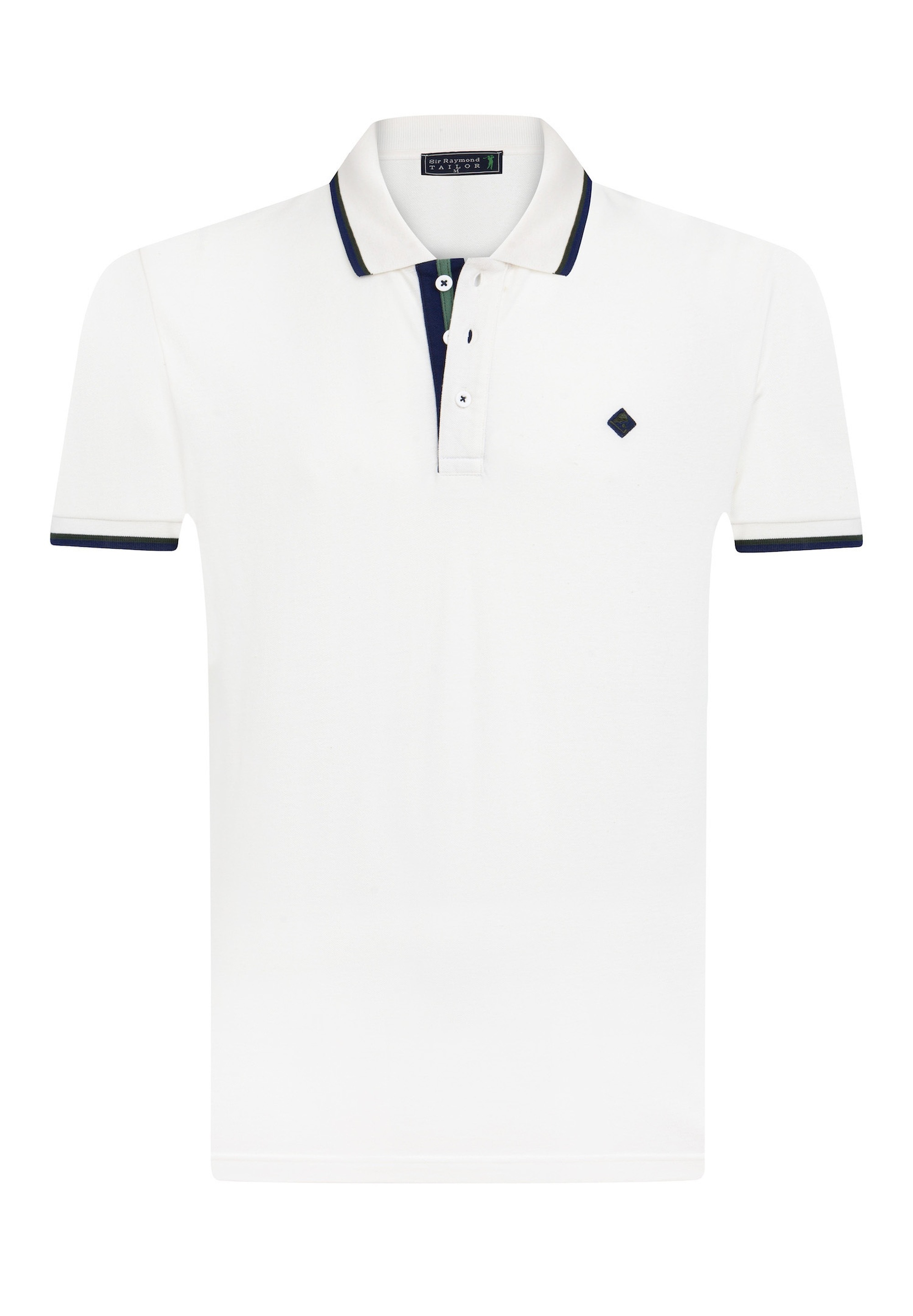 SIR RAYMOND TAILOR Poloshirt, mit klassischem Kragen und kurzer Knopfleiste