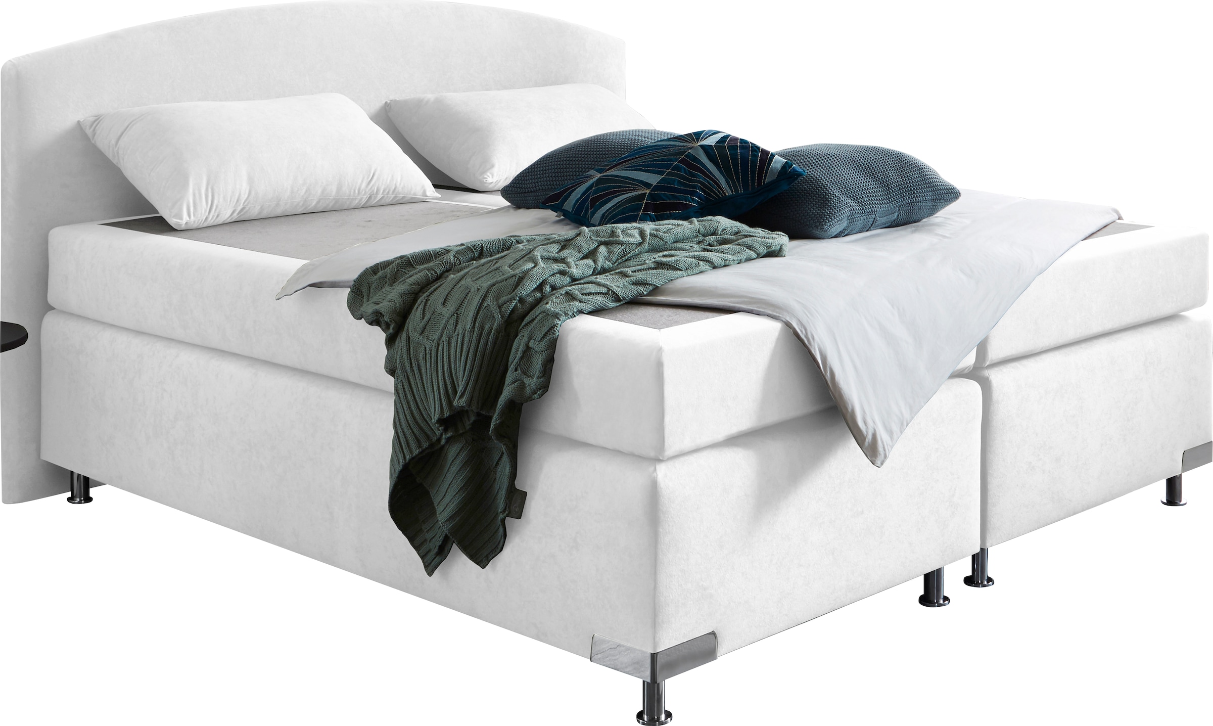 Westfalia Schlafkomfort Boxspringbett »Amsterdam«, (Optional mit Topper)