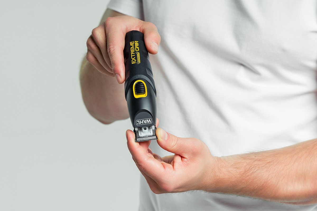 Wahl Multifunktionstrimmer »Extreme Grip Advanced«, 14 Aufsätze, Rutschfester Griff, Lithium-Ionen-Technologie, USB Aufladung