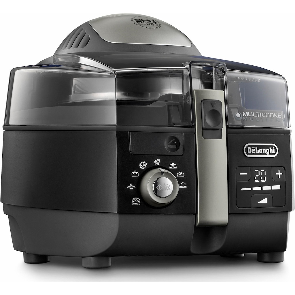 De'Longhi Heißluftfritteuse »MultiFry EXTRA CHEF PLUS FH1396.BK«, 2300 W, Multicooker, auch zum Brotbacken, Fassungsvermögen 1,7 kg