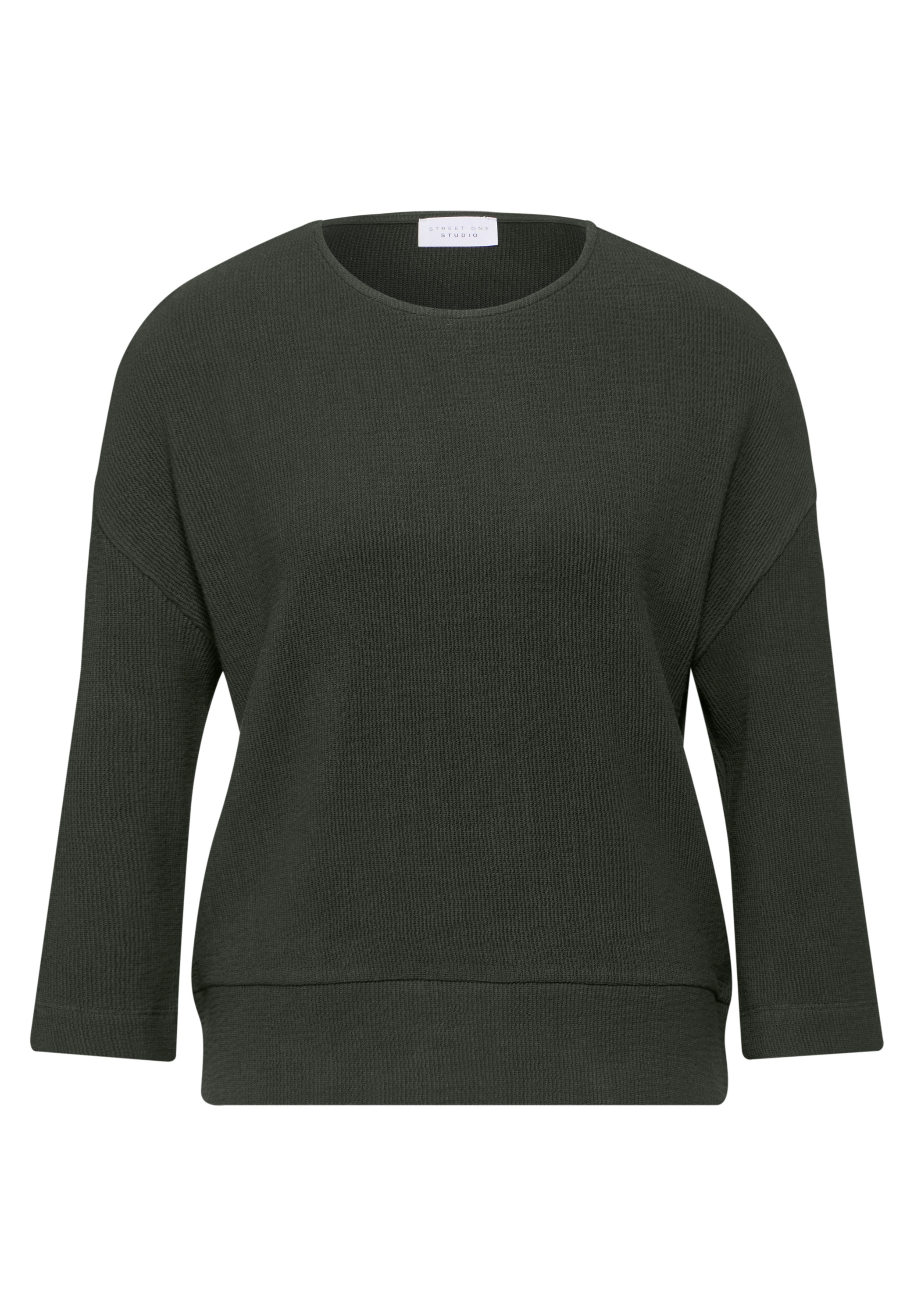 STREET ONE STUDIO T-Shirt, mit U-Boot-Ausschnitt