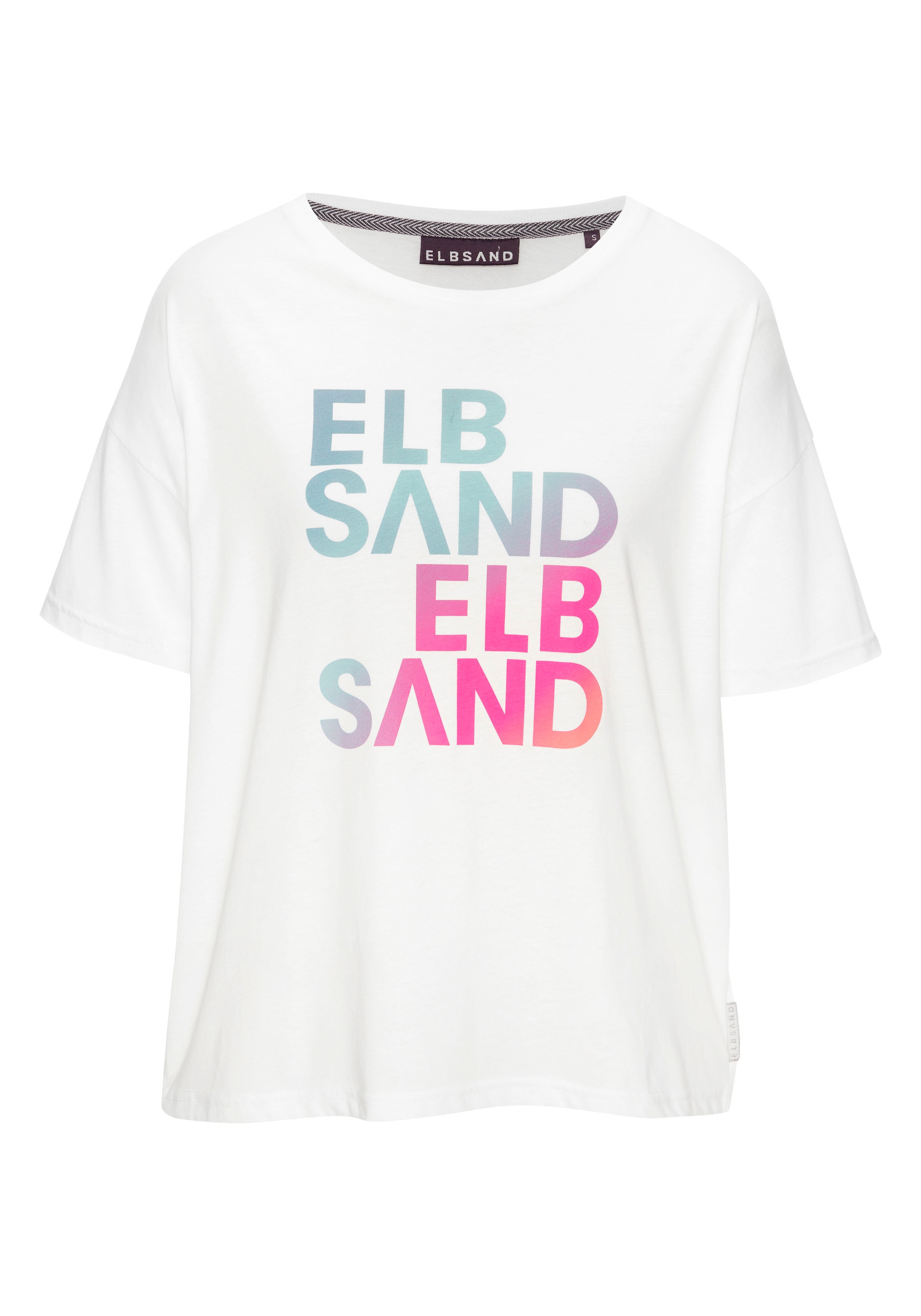 Elbsand T-Shirt, mit Logodruck