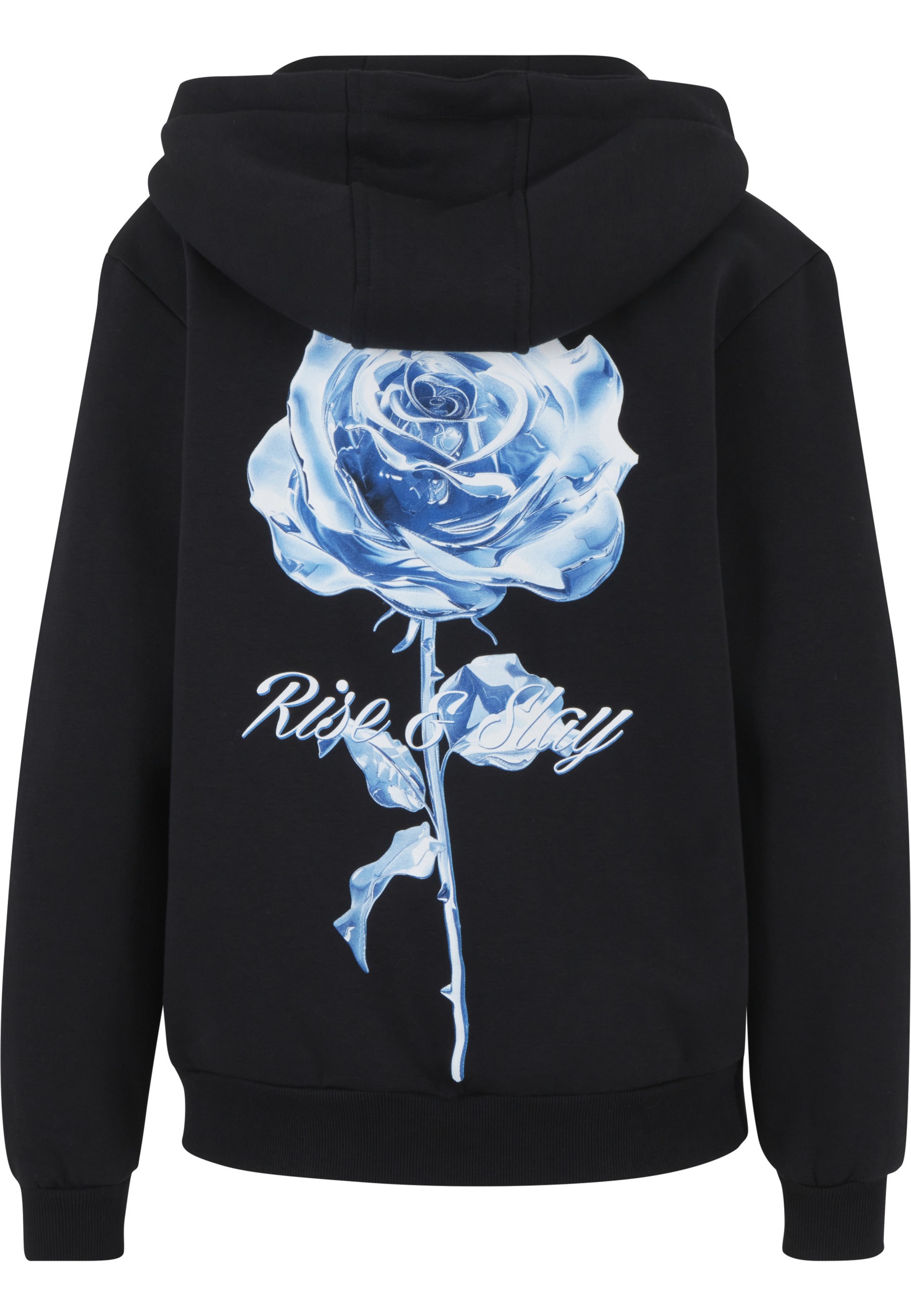 Miss Tee Sweatjacke "Miss Tee Rise & Slay Ladies Fluffy Zip Hoody" günstig online kaufen
