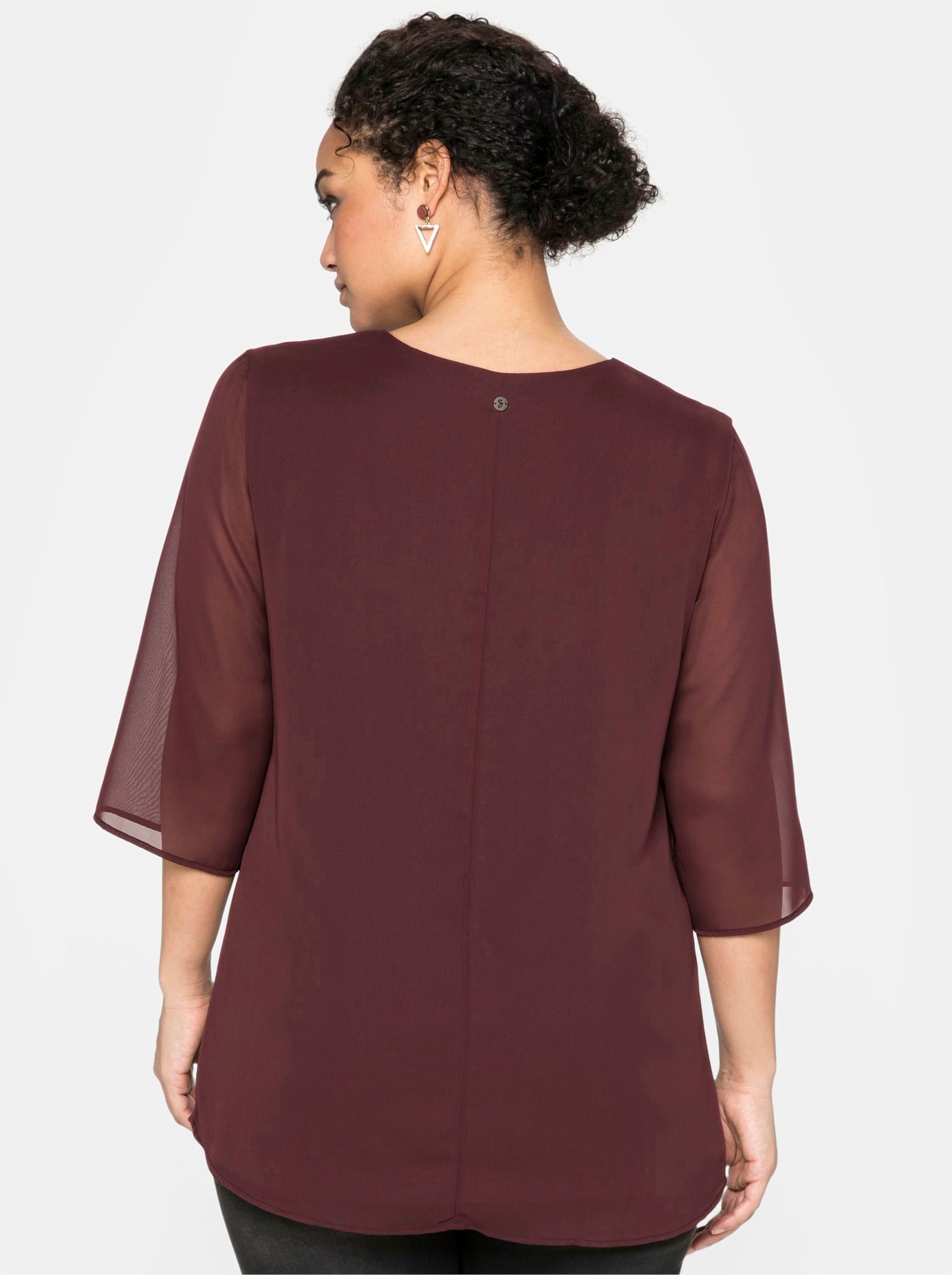 Sheego Chiffonbluse
