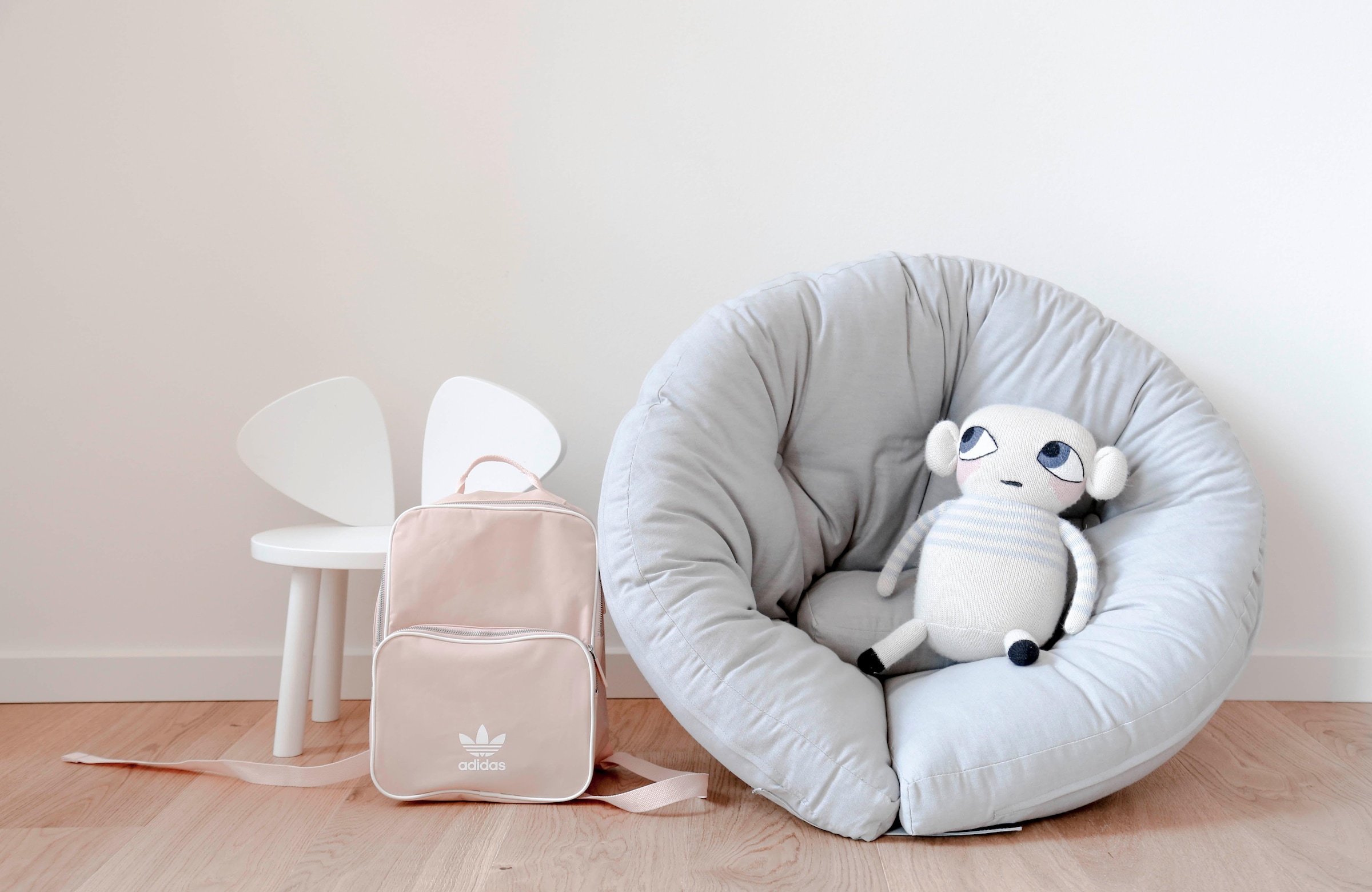 Karup Design Sessel »Mini Nido - ausklappbarer und bequemer Kindersessel«