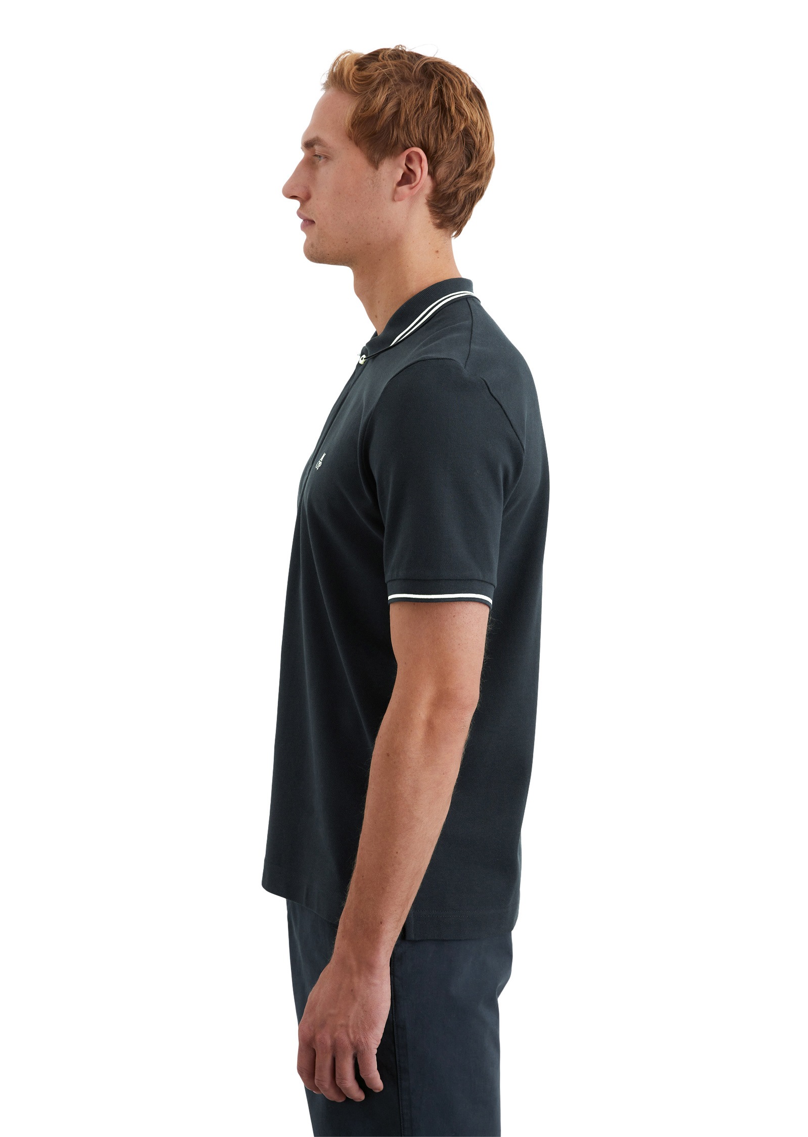 Marc OPolo Poloshirt "aus reiner Bio-Baumwolle" günstig online kaufen