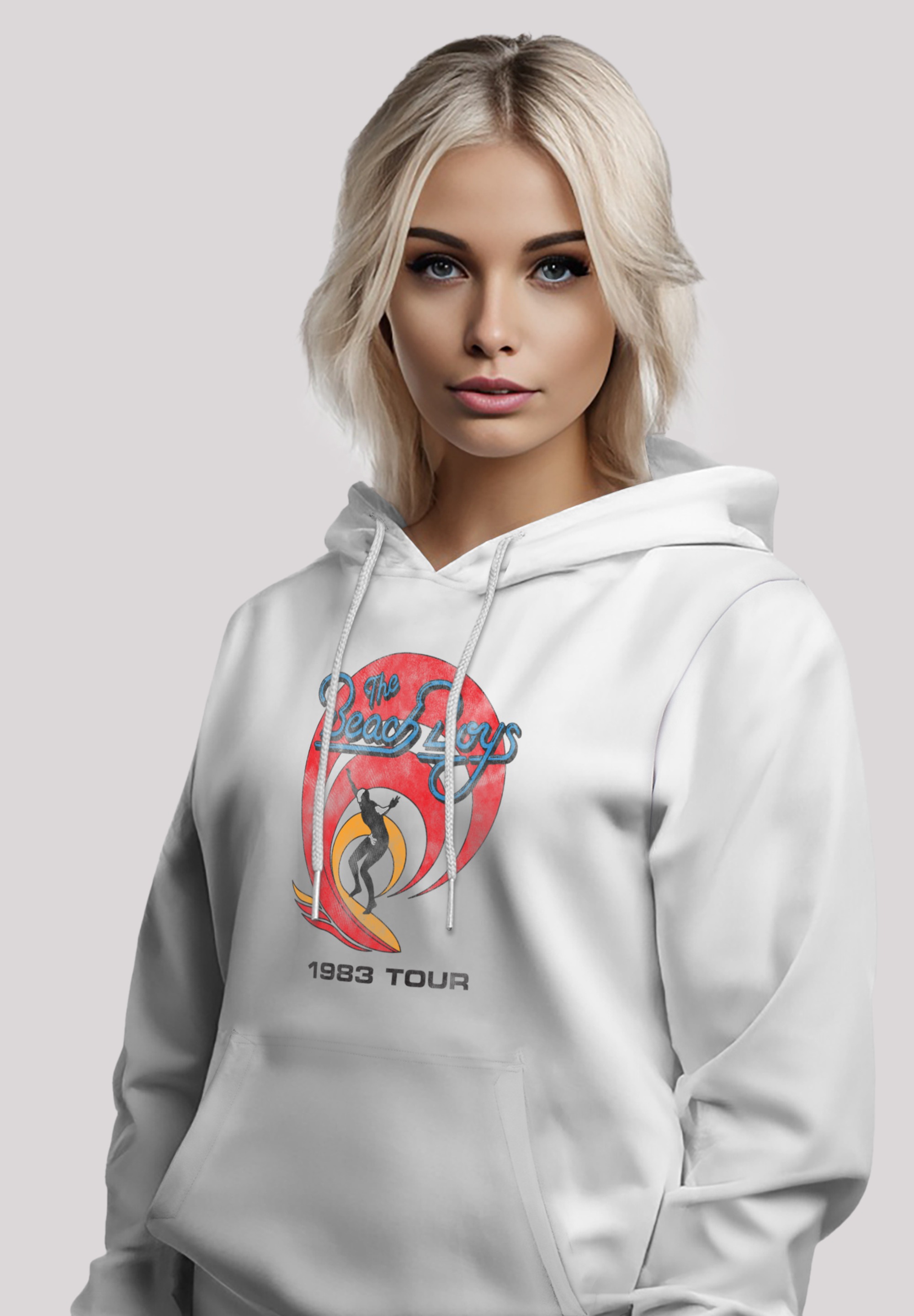 F4NT4STIC Kapuzenpullover »The Beach Boys Surfer Rock Musik Band Vintage«, Hoodie, Warm, Bequem