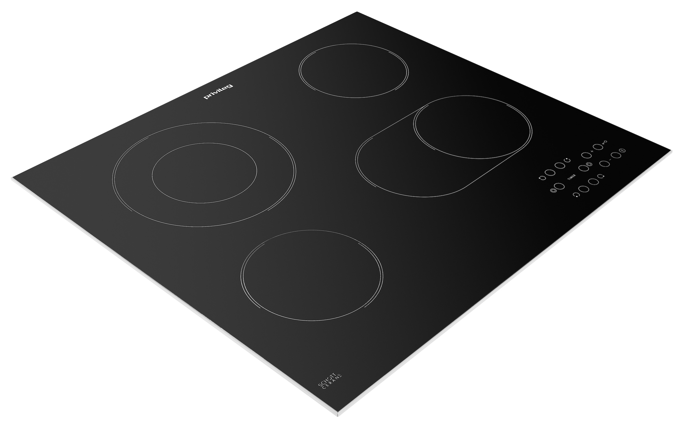 Privileg Backofen-Set »PBA2S85HU1K«, (Set, 2 St.), Schonendes Garen dank des Turn&Go Dampfprogrammes für beste Ergebnisse