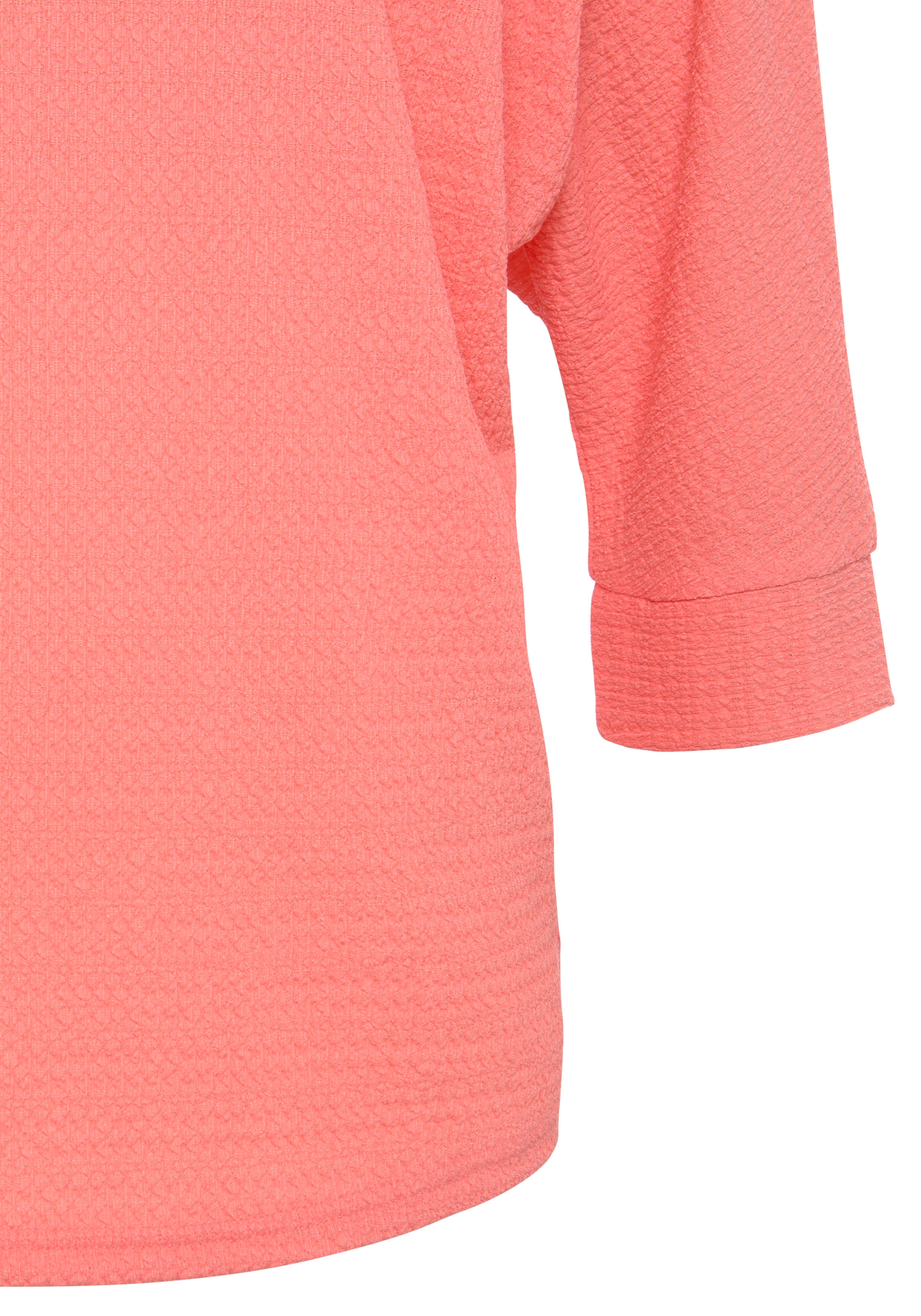 Vivance 3/4-Arm-Shirt »aus bügelfreier Crêpe-Qualität«